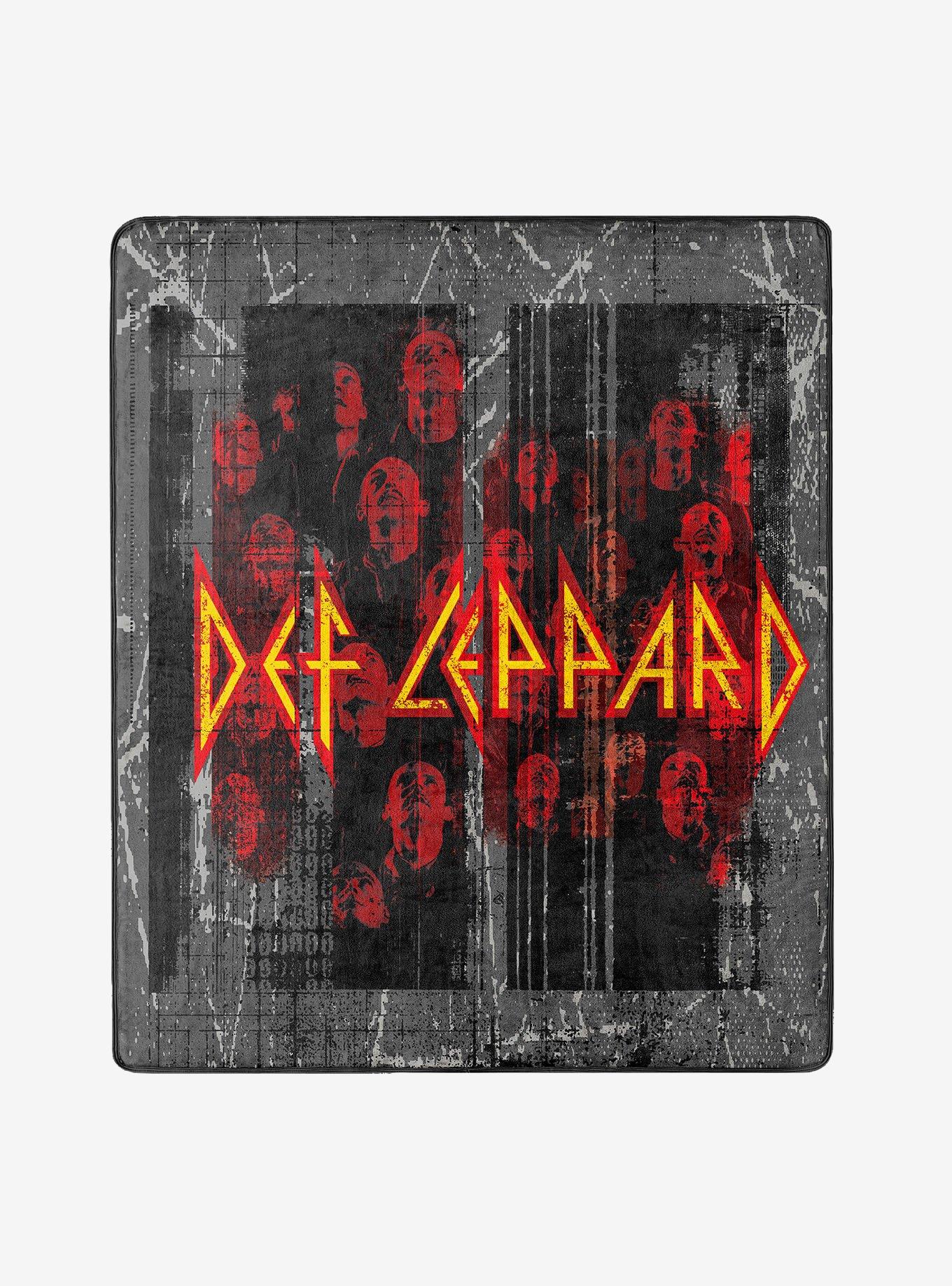 Def Leppard Def Red Cloud Touch Throw Blanket, , hi-res