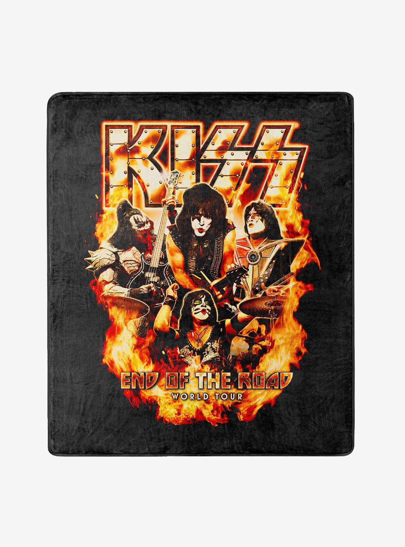KISS End of the Road Cloud Touch Throw Blanket, , hi-res