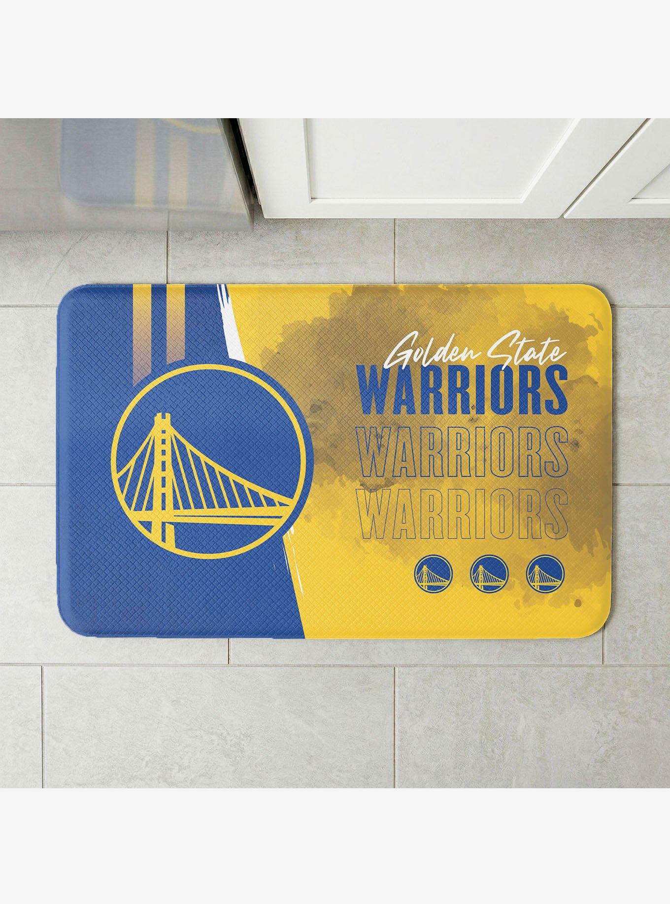 NBA Golden State Warriors Painterly Floor Mat, , hi-res