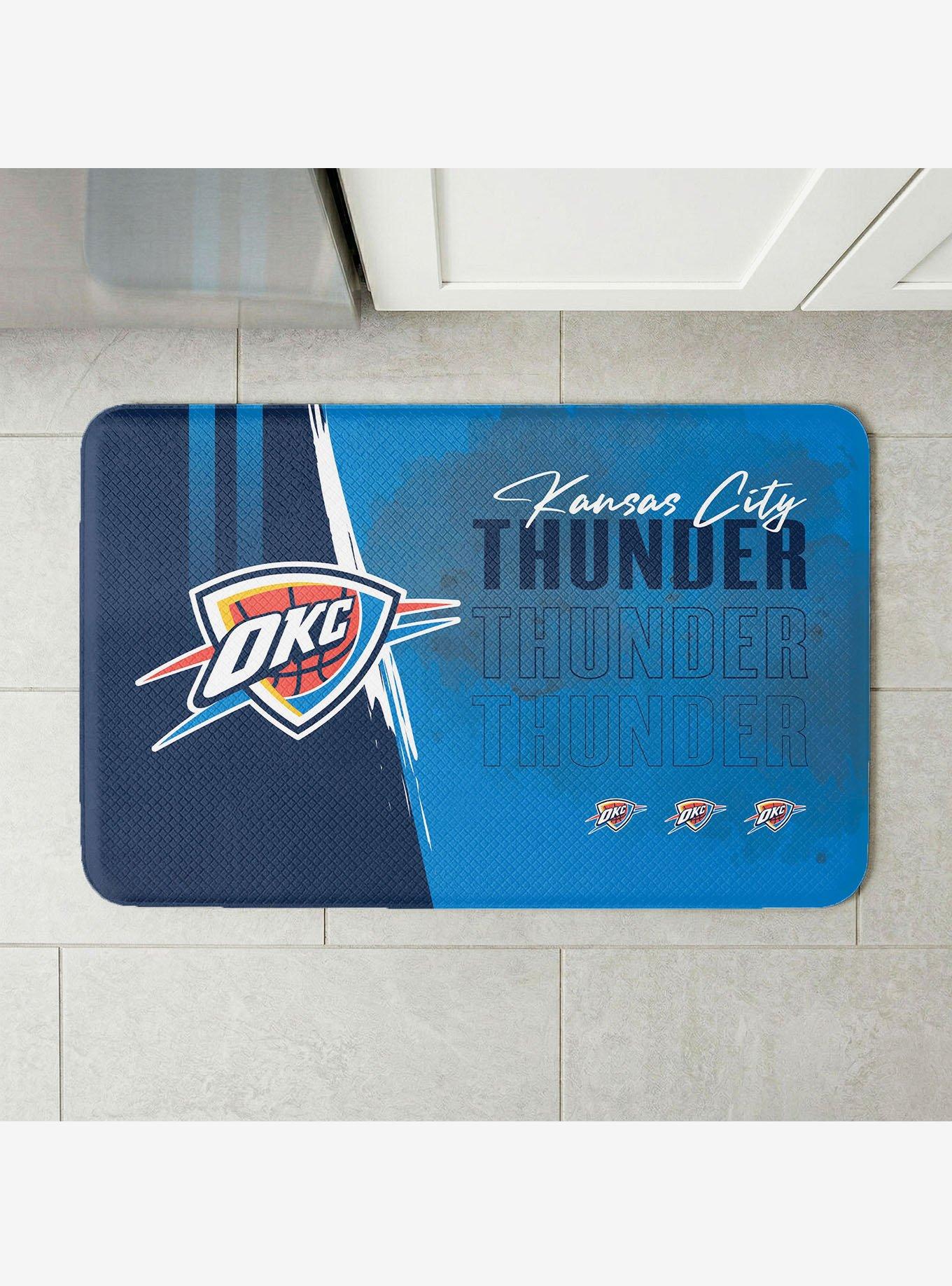 NBA Oklahoma City Thunder Painterly Floor Mat, , hi-res
