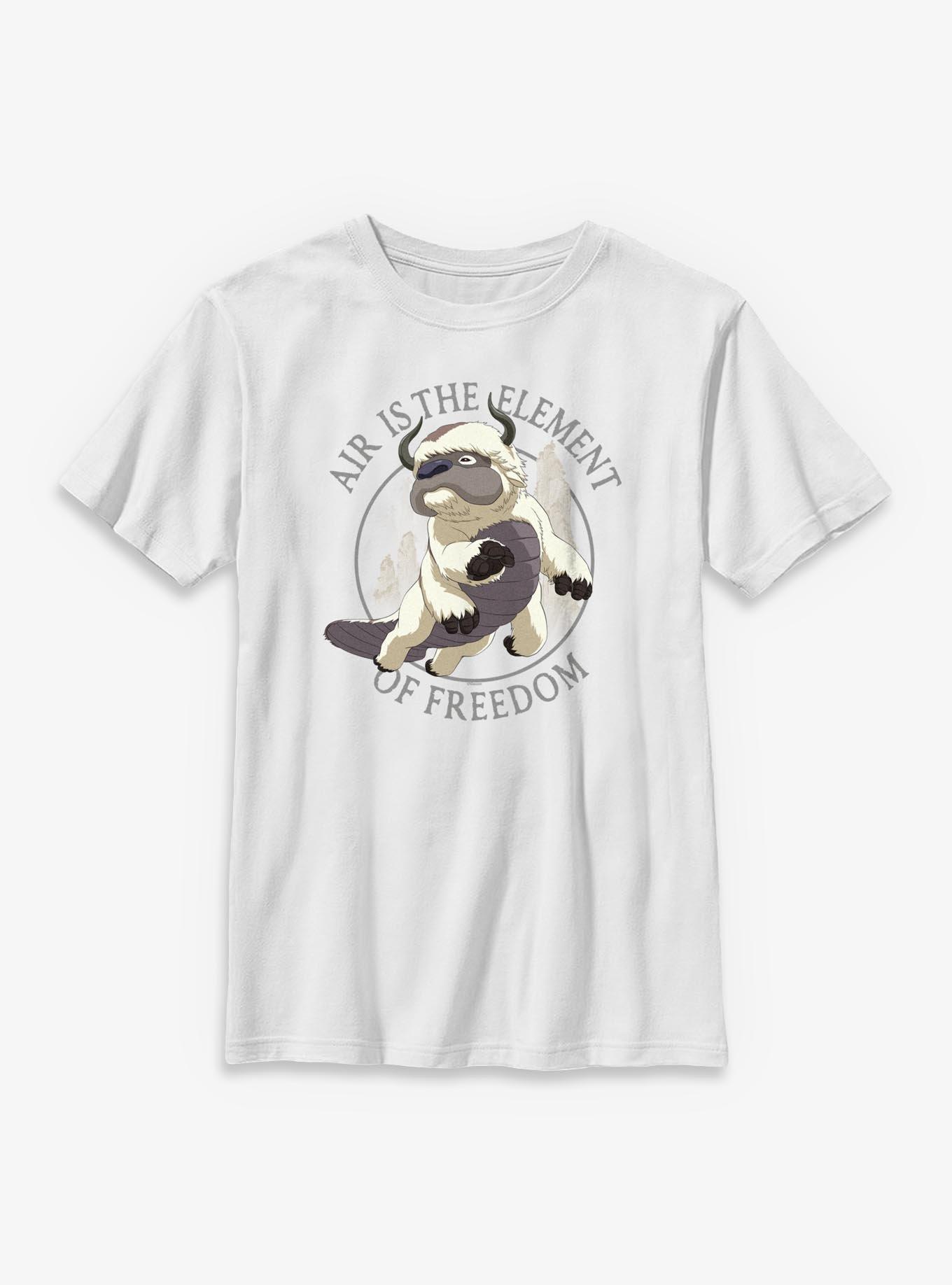 Avatar: The Last Airbender Avatar Appa Focus Air Freedom Youth T-Shirt, , hi-res