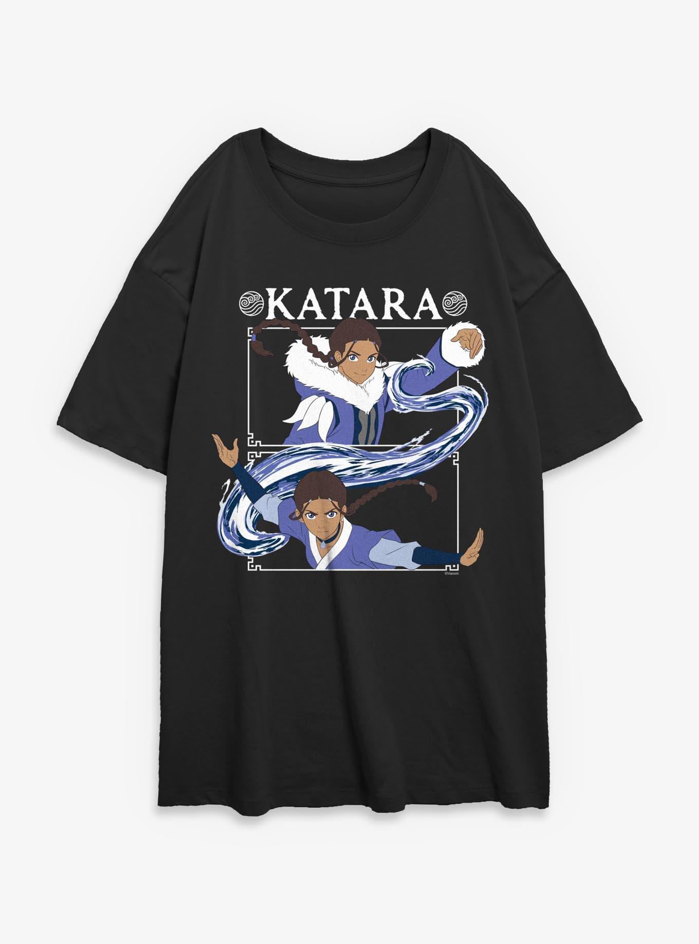 Avatar: The Last Airbender Avatar Katara Character Focus Womens Oversized T-Shirt, , hi-res