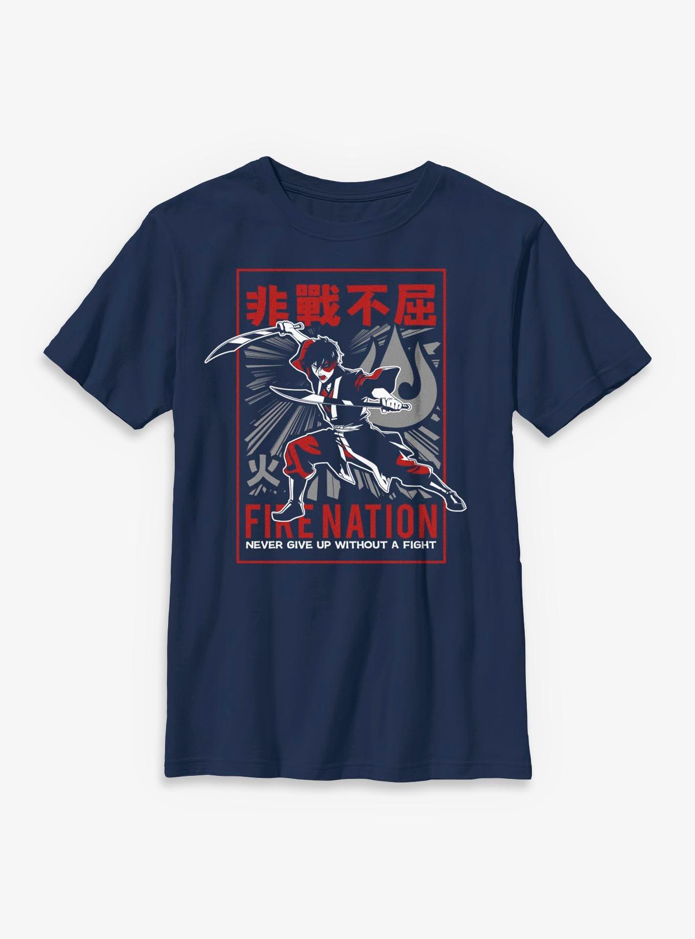 Avatar: The Last Airbender Avatar Zuko Fight Youth T-Shirt, , hi-res