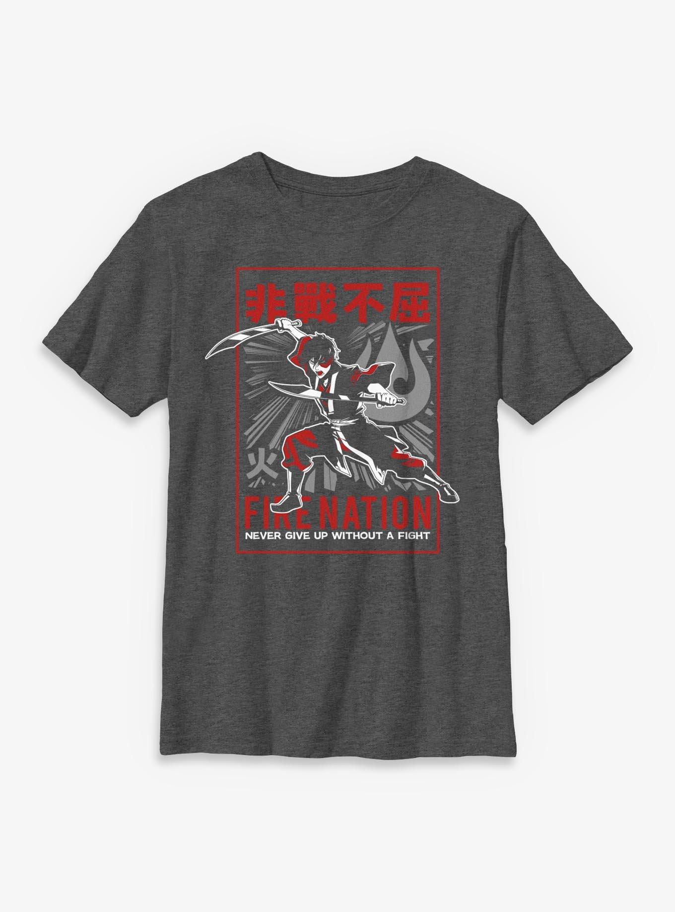 Avatar: The Last Airbender Avatar Zuko Fight Youth T-Shirt, , hi-res