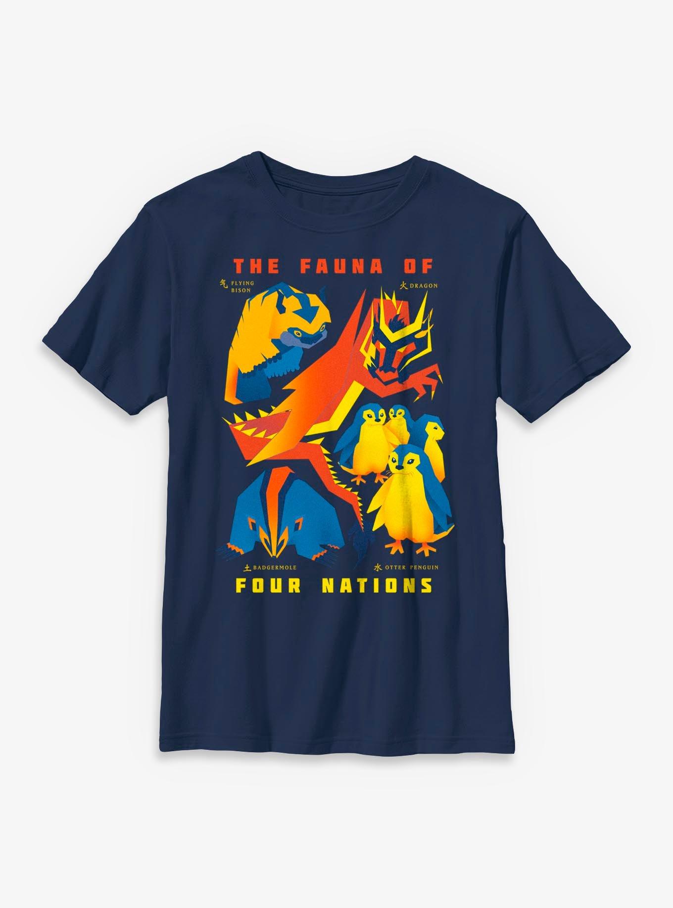 Avatar: The Last Airbender Avatar Fauna Textbook Youth T-Shirt, , hi-res