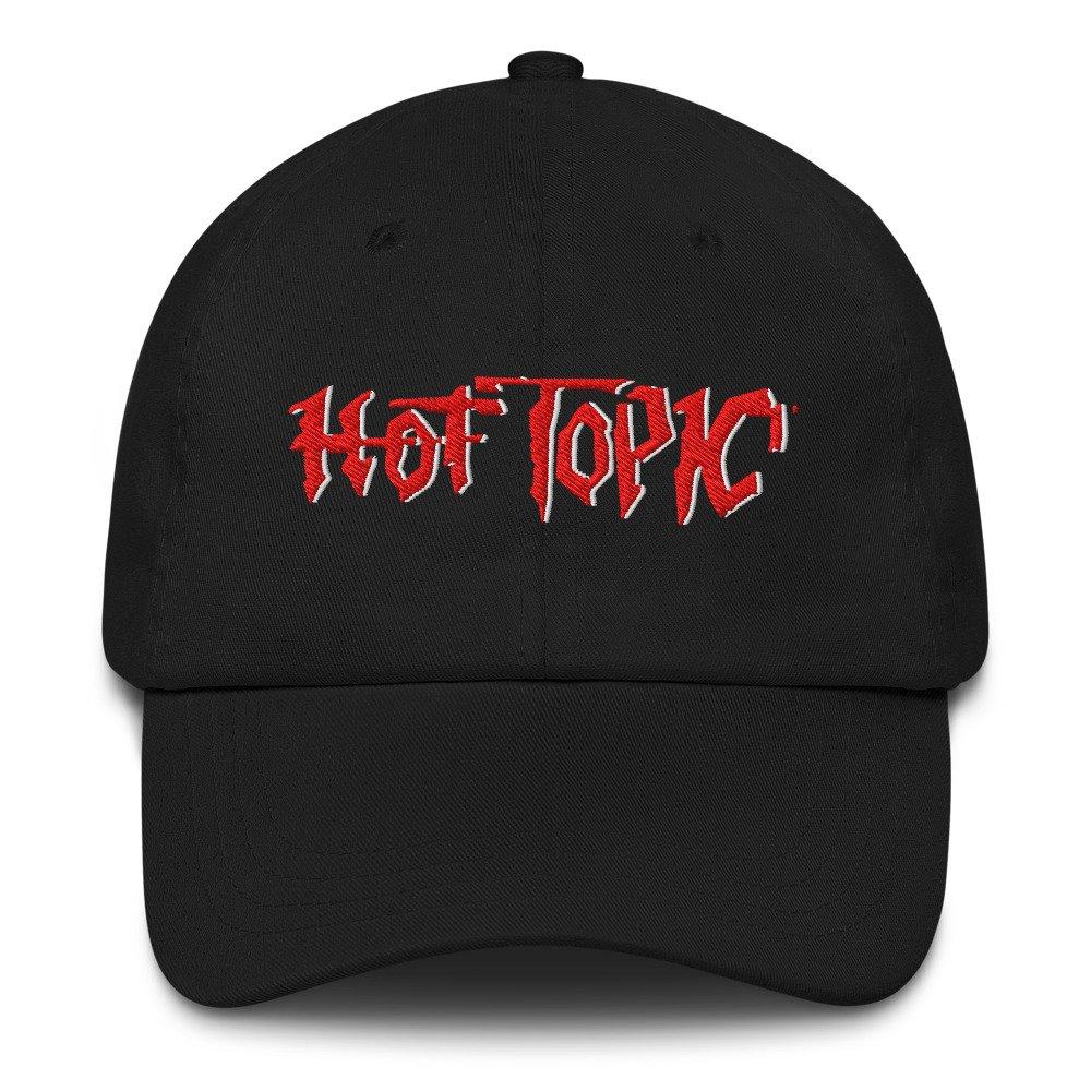 Hot Topic OG Logo Dad Cap, , hi-res