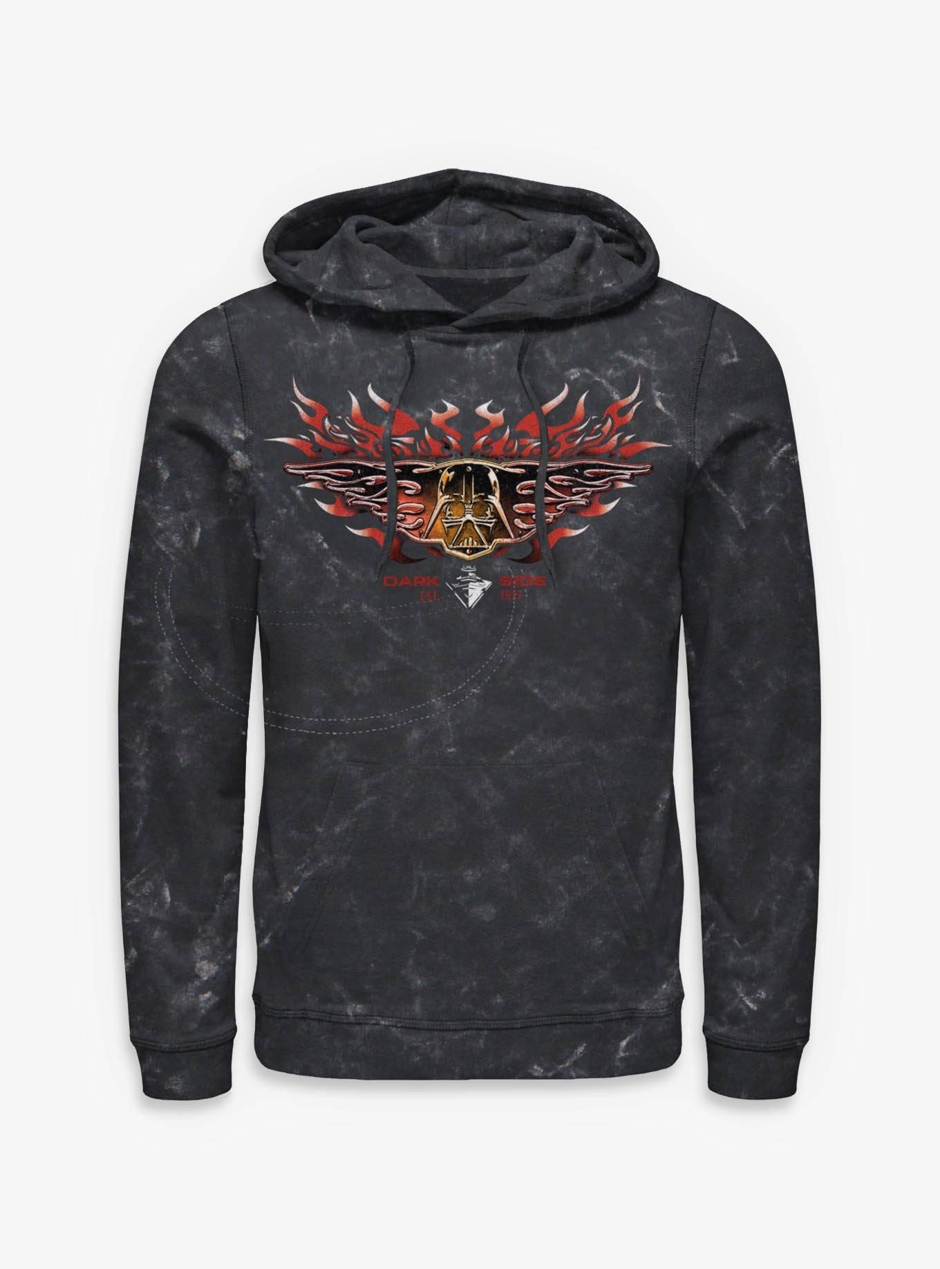 Star Wars Darth Vader Flames T-Shirt, BLACK, hi-res view 1