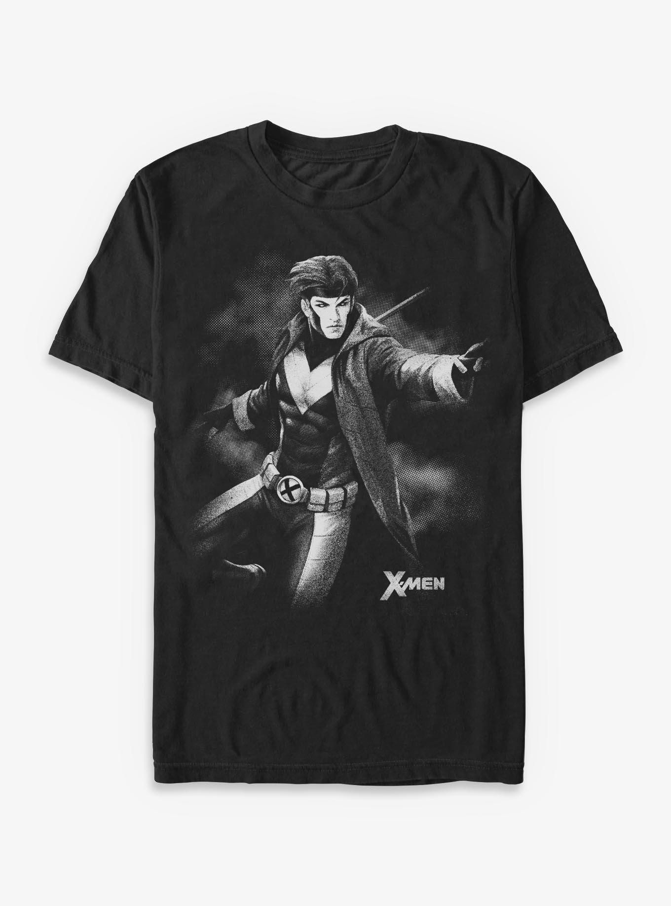 Marvel X-Men Gritty Gambit T-Shirt Hot Topic Exclusive, , hi-res