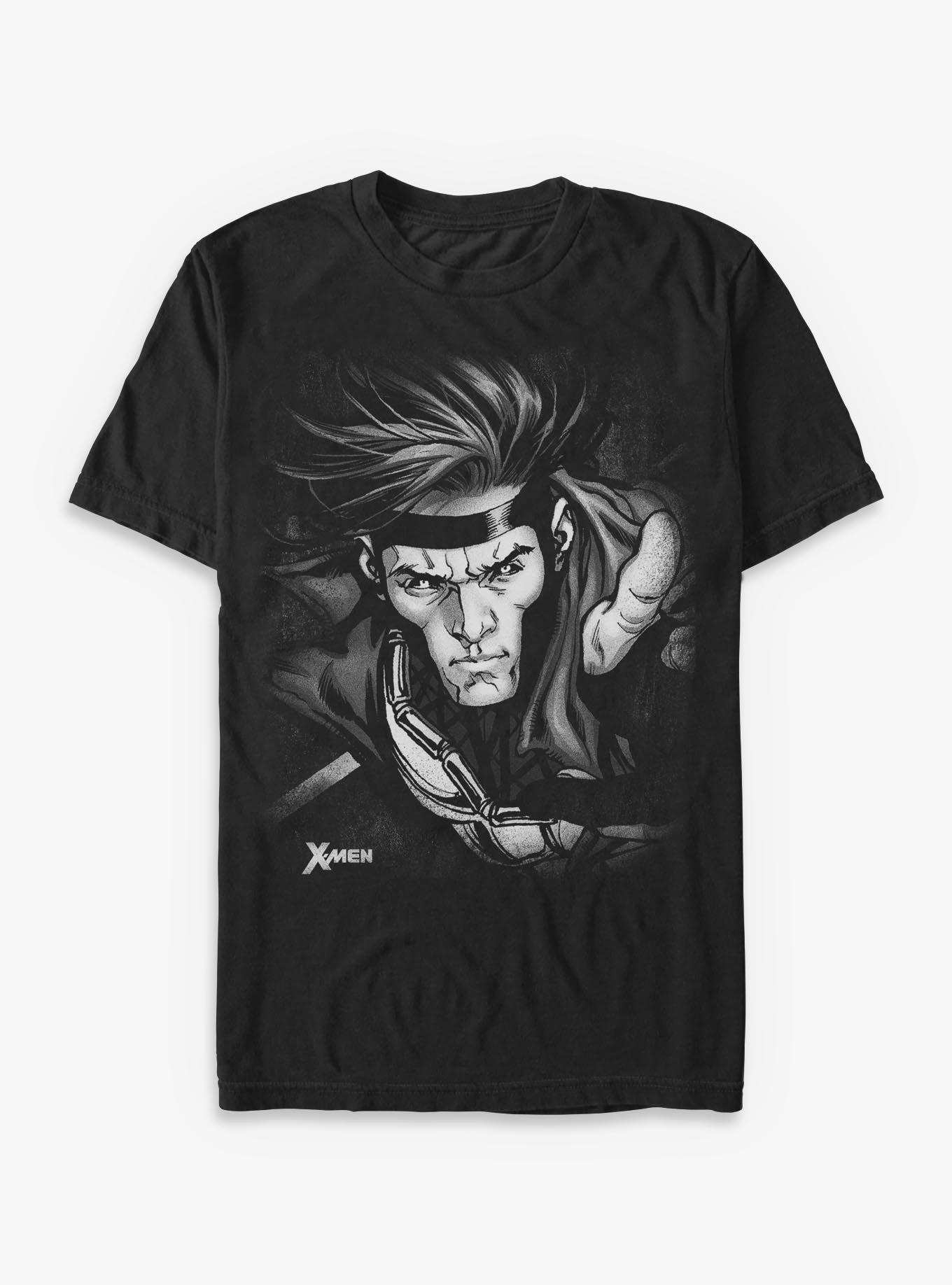 Marvel X-Men Gambit Portrait T-Shirt Hot Topic Exclusive, , hi-res