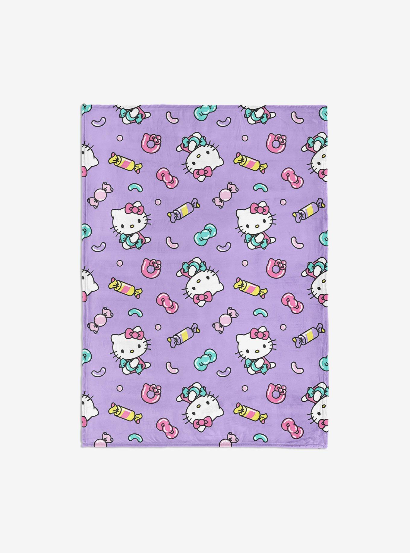 Hello Kitty Candy Kitty Silk Touch Throw Blanket, , hi-res