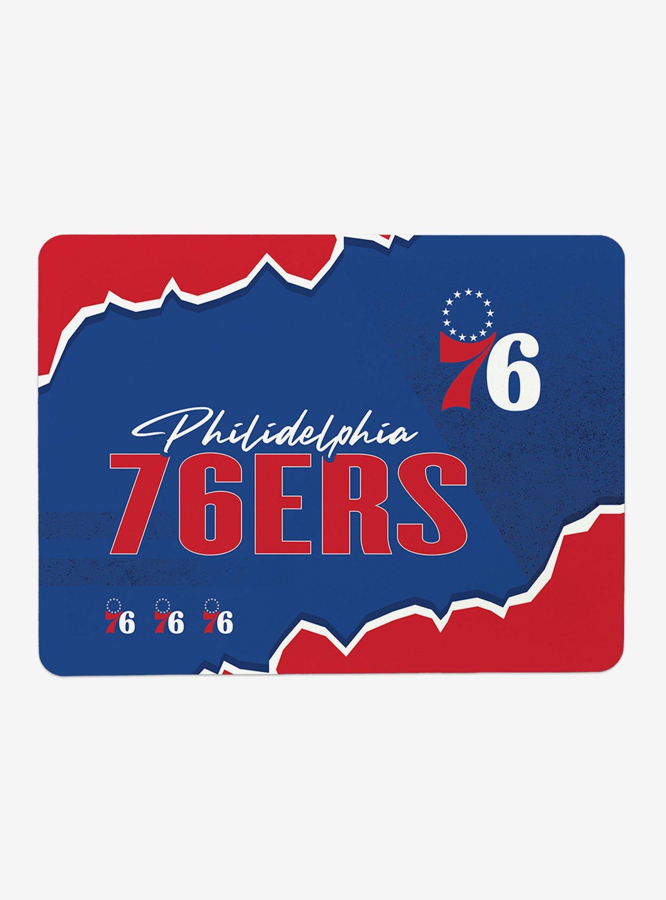 NBA Philadelphia 76ers Torn Small Mat, , hi-res