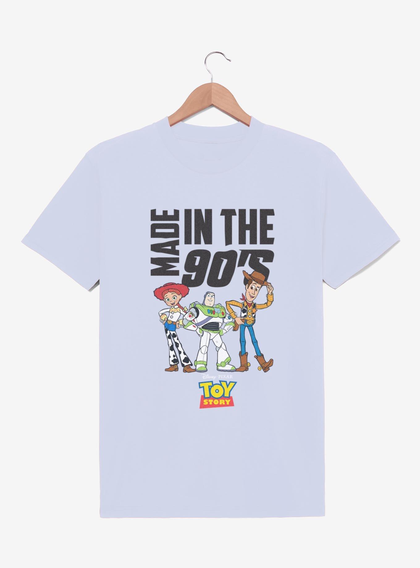 Disney Pixar Toy Story Made In The 90s Toys Jesse, Woody & Buzz T-Shirt, , hi-res