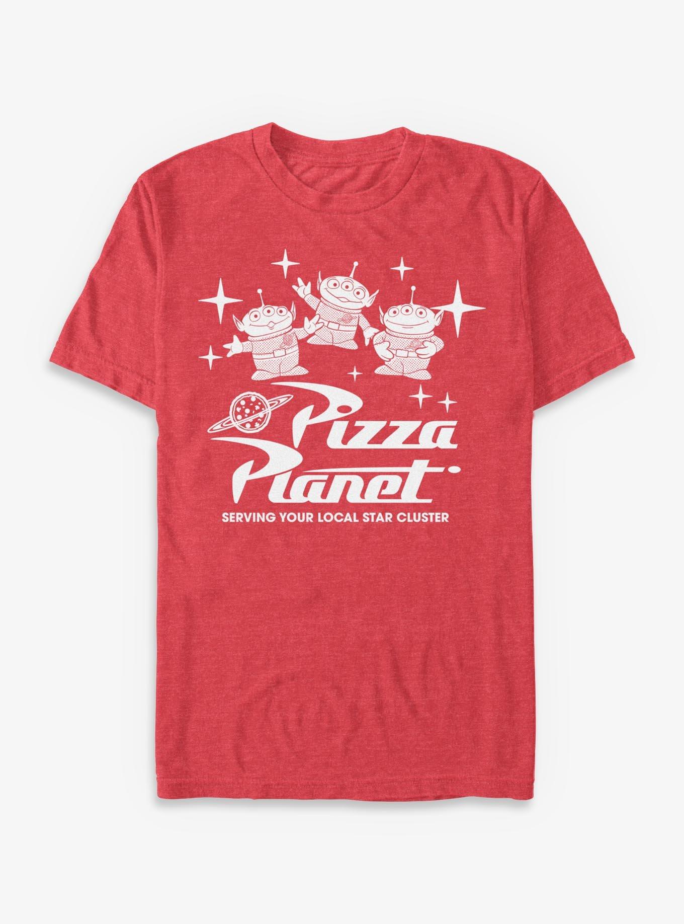 Disney Pixar Toy Story Pizza Planet Serving Your Local Cluster T-Shirt, , hi-res