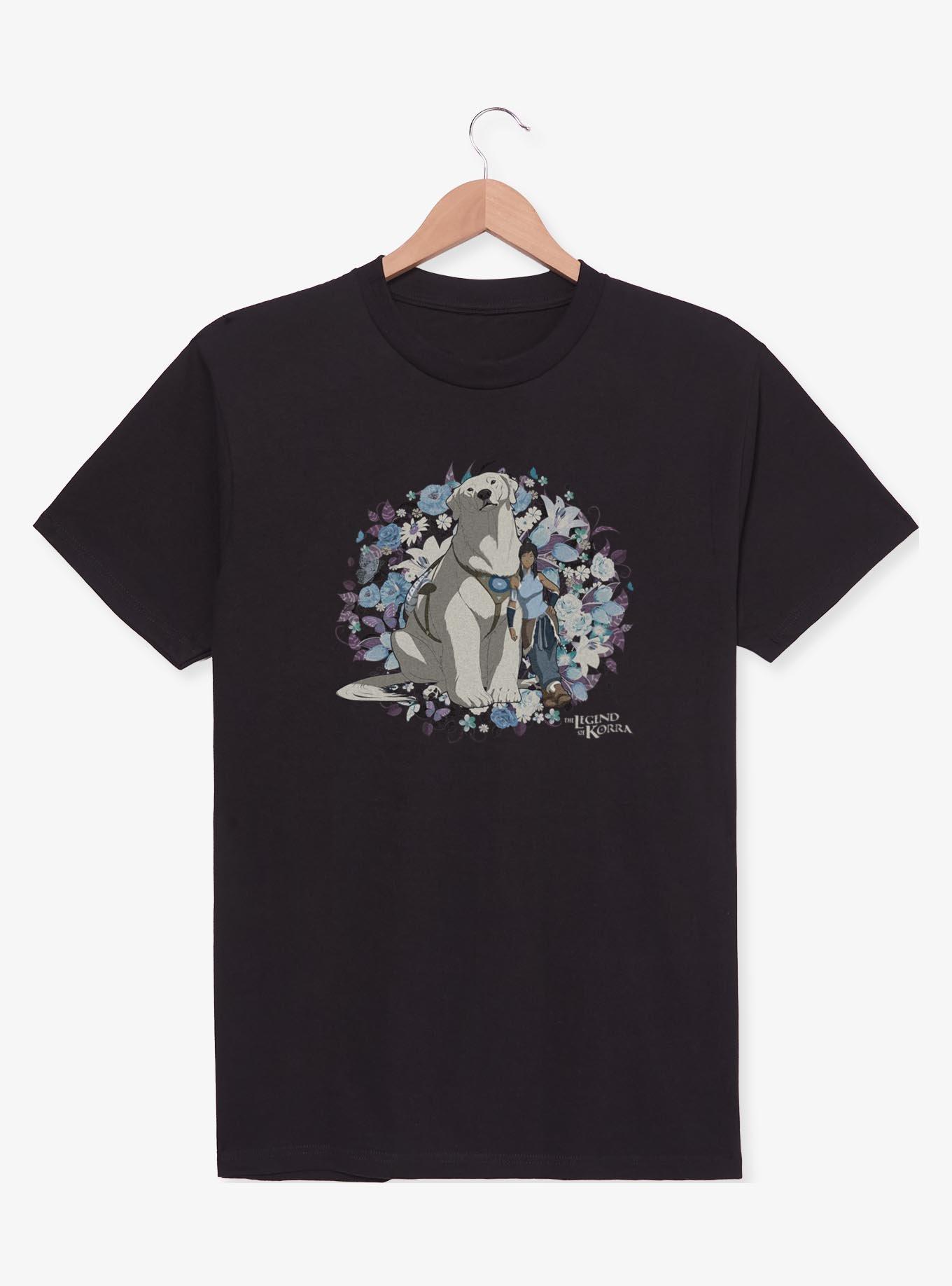 Avatar: The Legend of Korra Korra Floral Spring Korra and Naga T-Shirt, , hi-res
