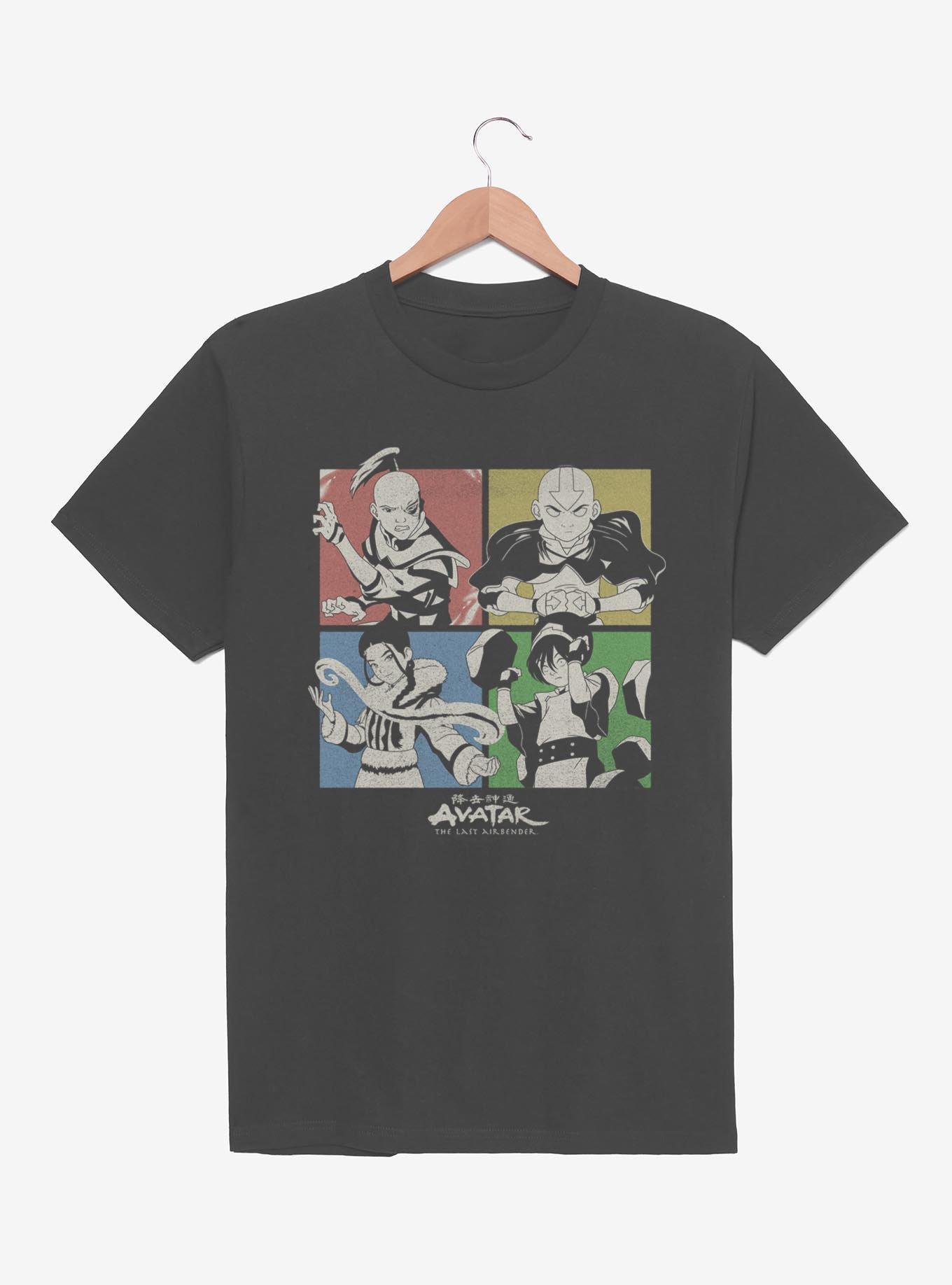 Avatar: The Last Airbender Avatar Four Square T-Shirt, , hi-res