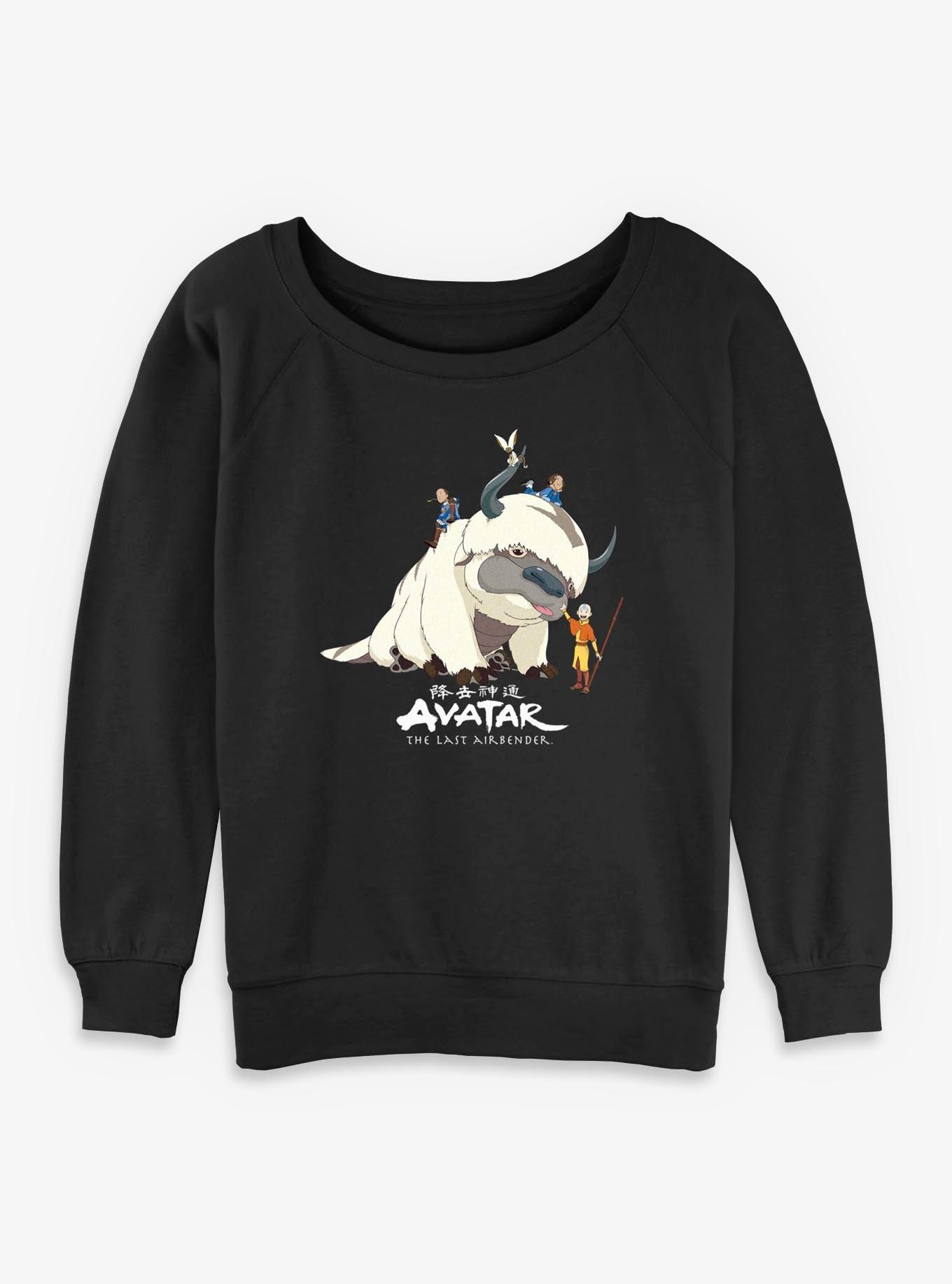Avatar: The Last Airbender Avatar The Gang Womens Slouchy Sweatshirt, , hi-res