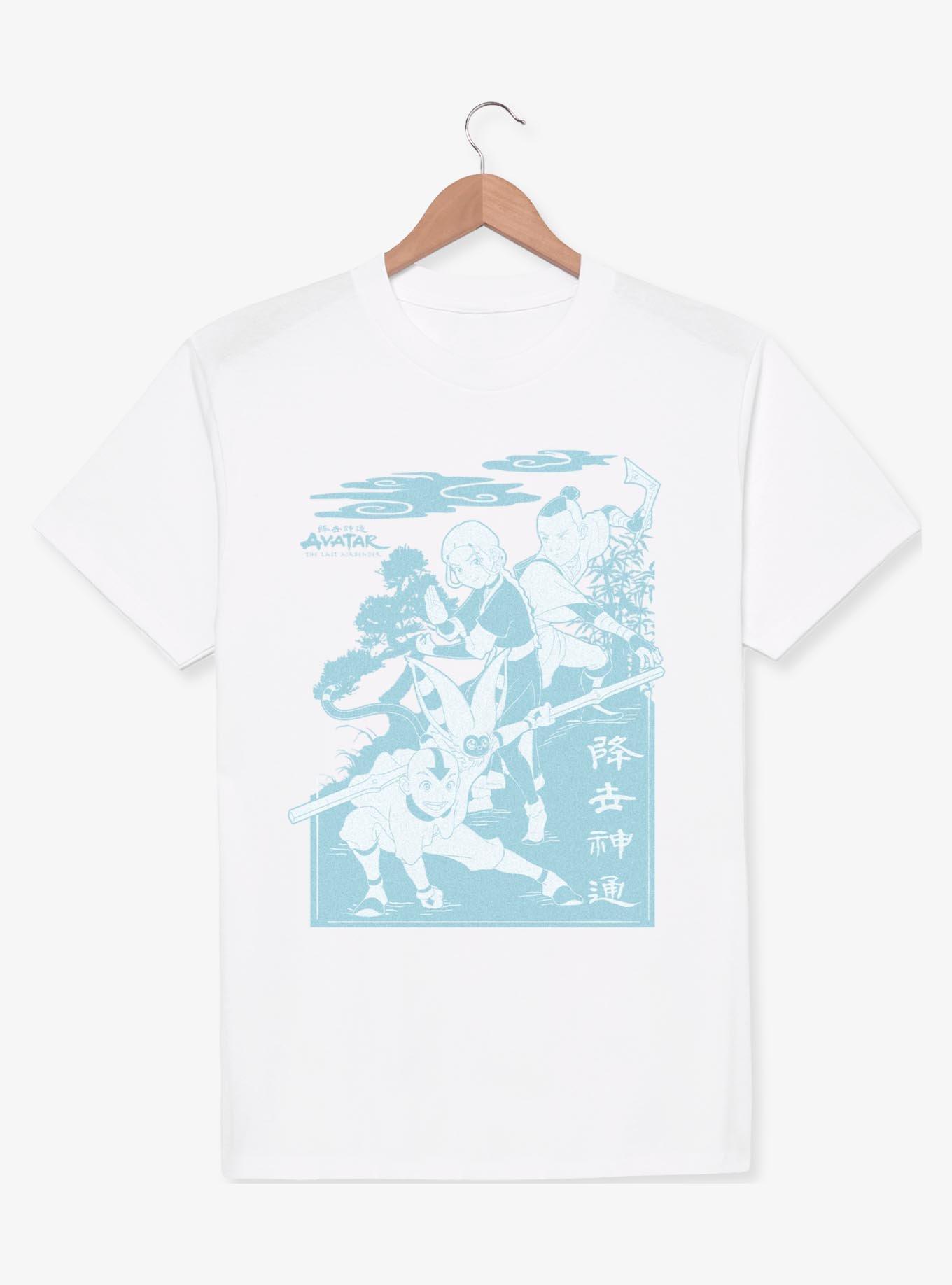 Avatar: The Last Airbender Avatar Trio Stances T-Shirt, , hi-res