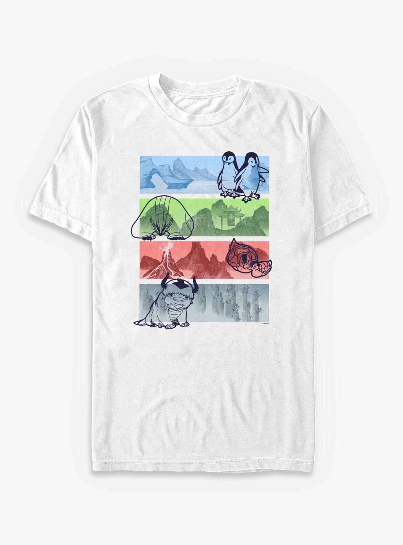 Avatar: The Last Airbender Avatar Animals Jumble T-Shirt, , hi-res