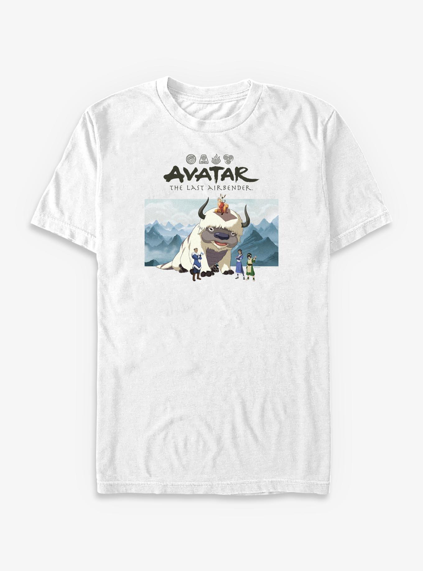 Avatar: The Last Airbender Avatar Group Wide Shot T-Shirt, , hi-res