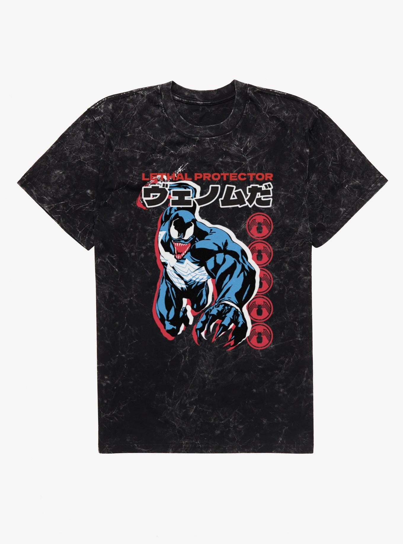 Marvel Retro Lethal Protector Mineral Wash T-Shirt