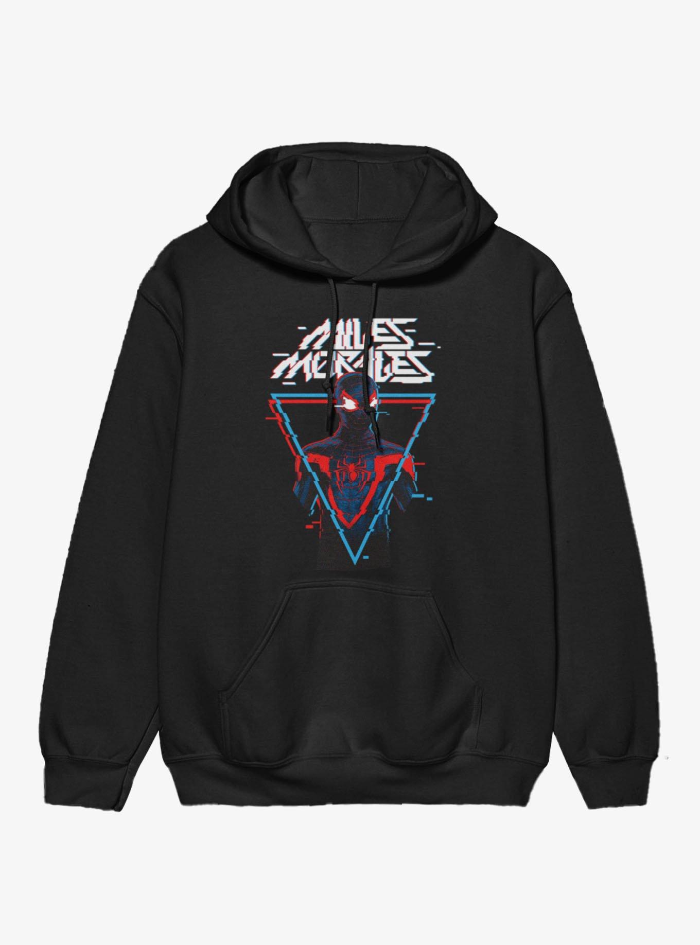Marvel Spider-Man Miles Morales Digital Glitch Hoodie, , hi-res