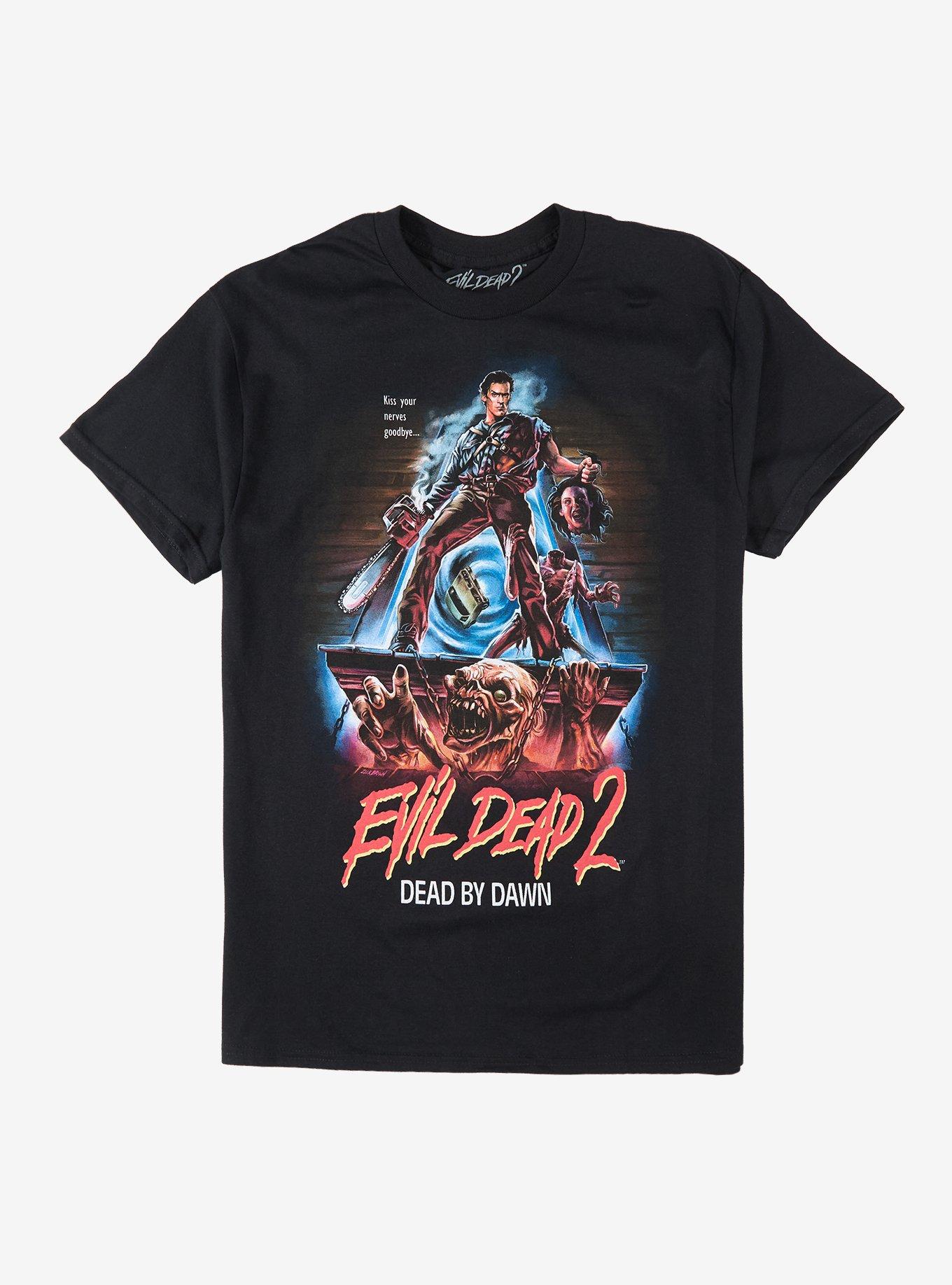 FRIGHTRAGS Fright Rags Evil Dead 2 Poster T-Shirt