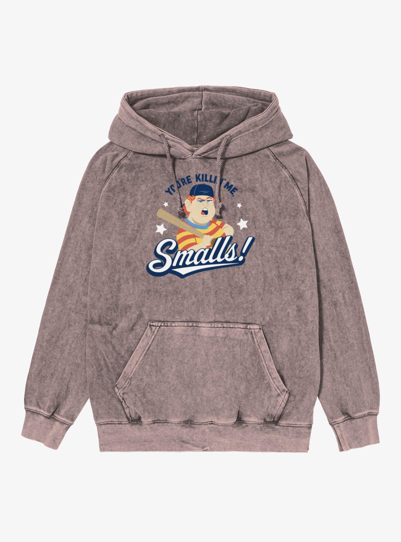 The Sandlot Killin Me Smalls Cartoon Batter Mineral Wash Hoodie, , hi-res