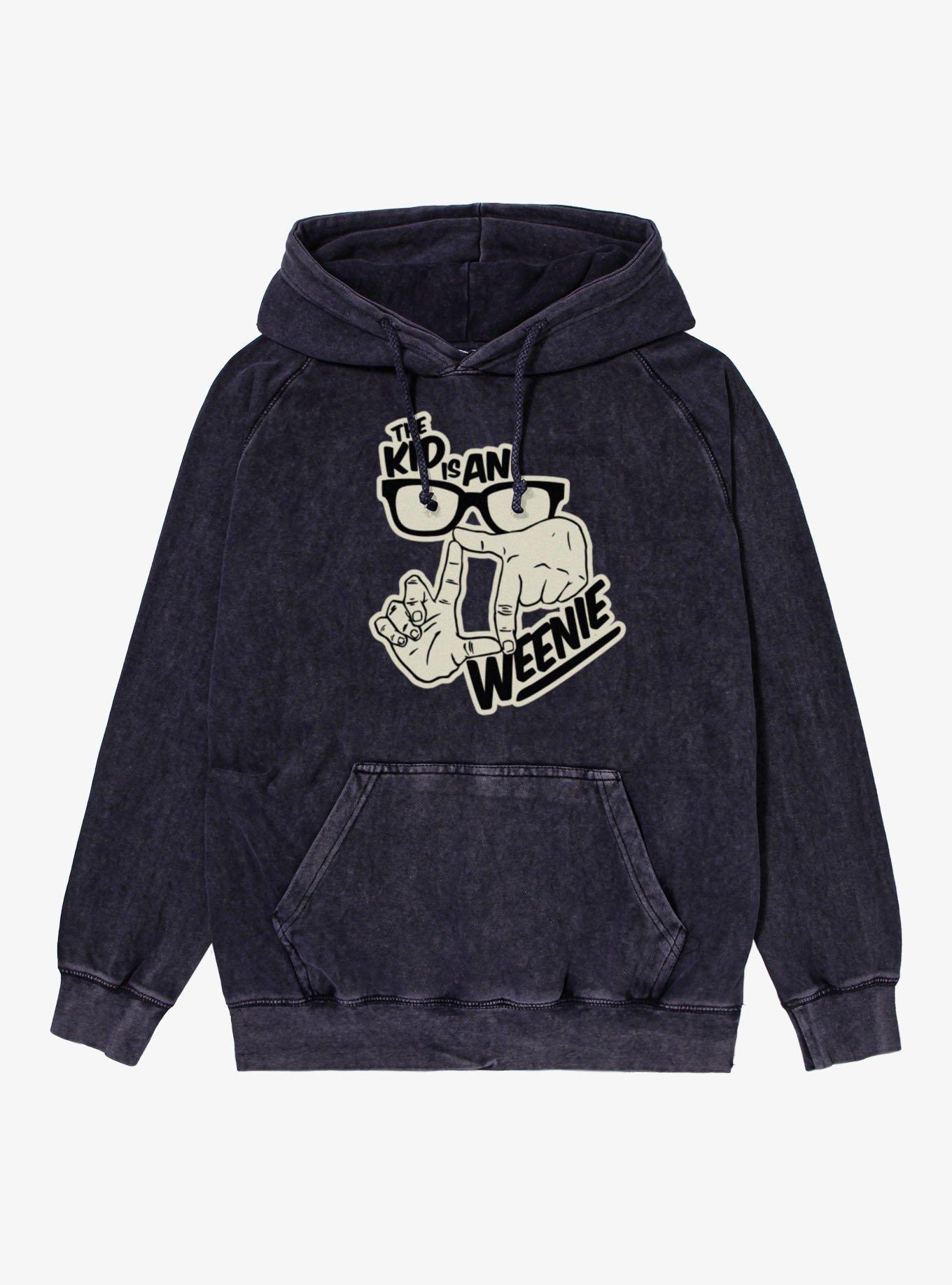 The Sandlot Kid Is An L7 Weenie Hand Signs Mineral Wash Hoodie, , hi-res