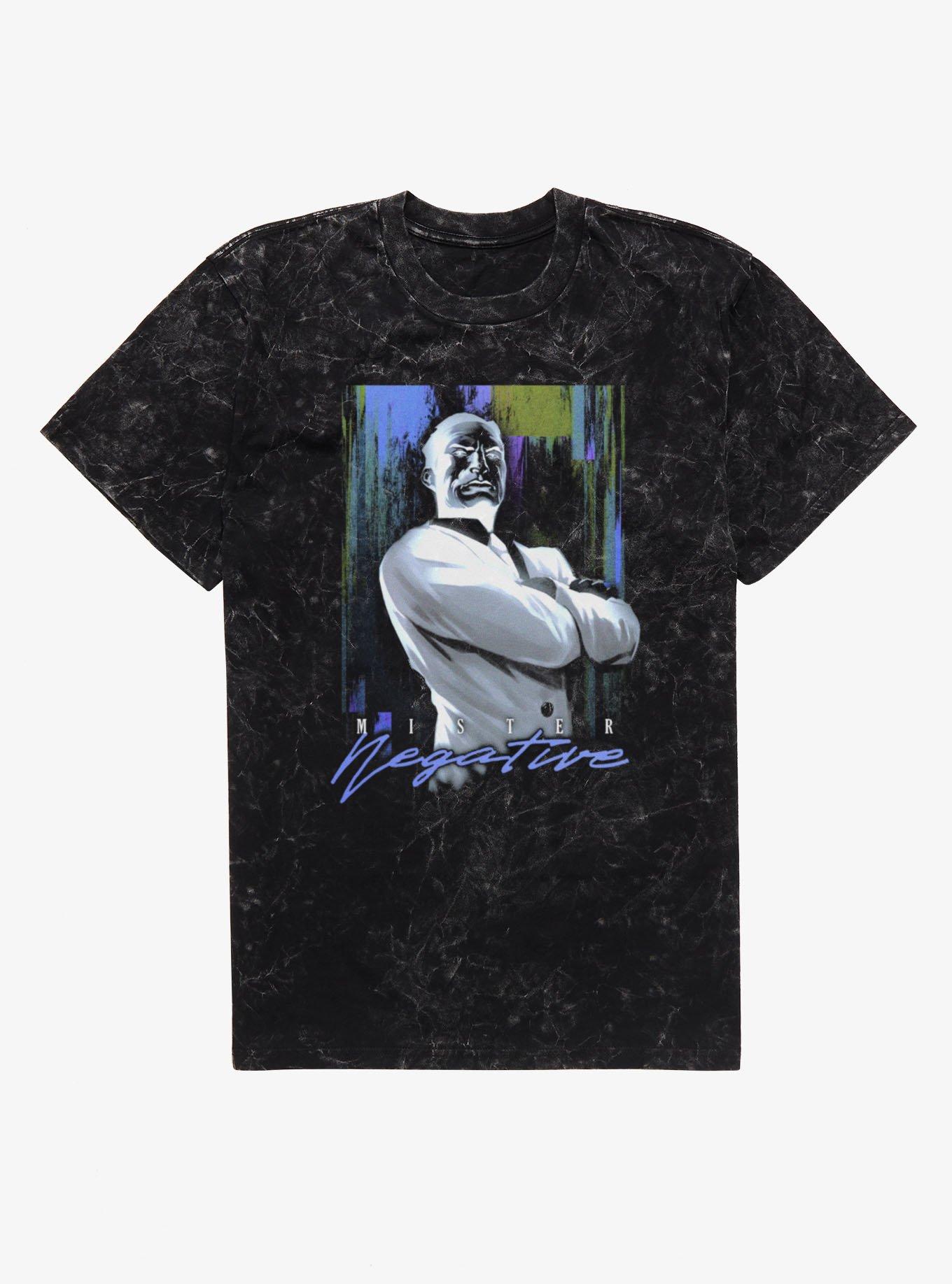 Marvel Spider-Man Mister Negative Comic Portrait Mineral Wash T-Shirt, , hi-res