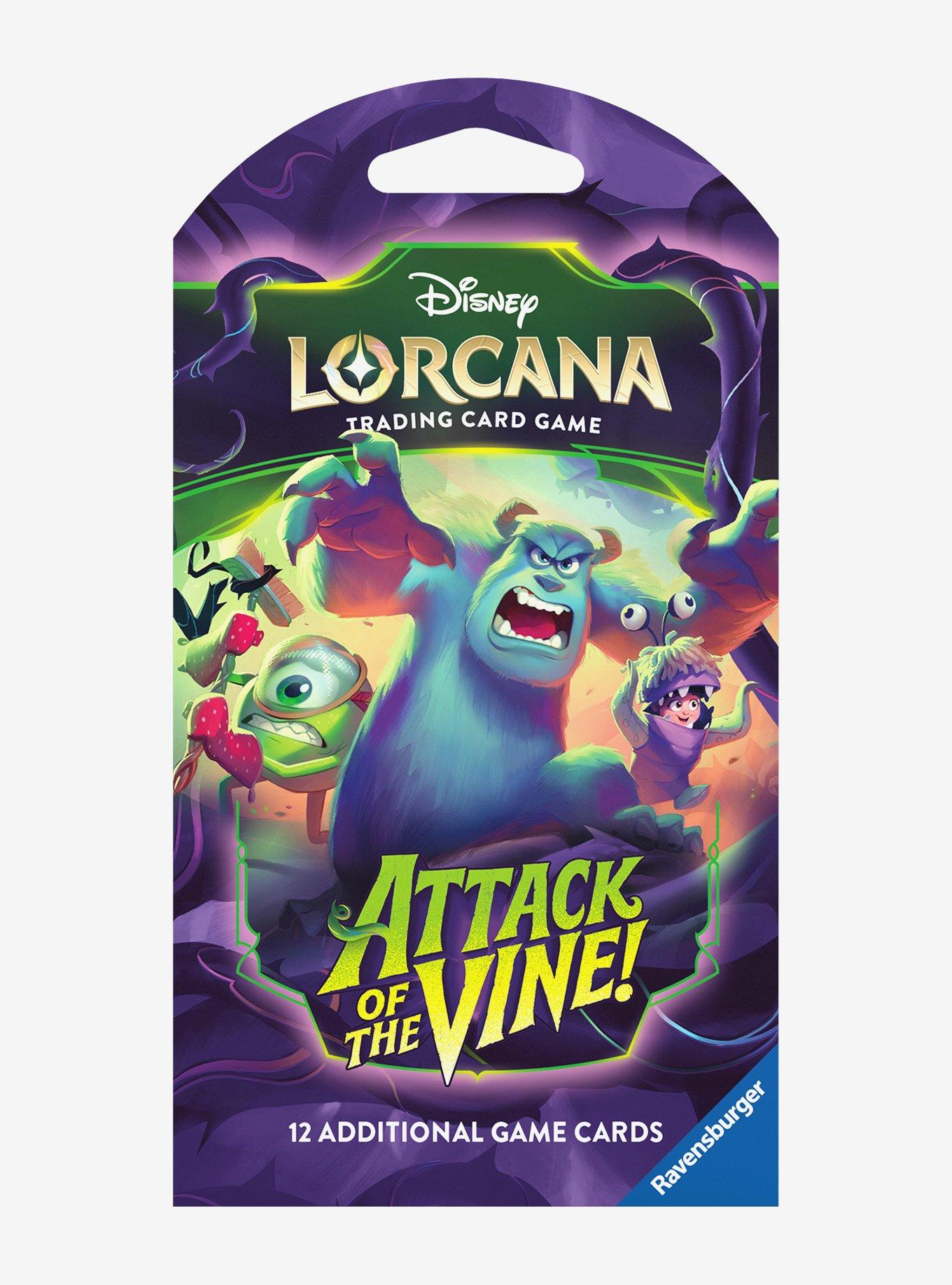 lorcana cards booster Rise of the Floodborn Sleeved Pack the Royal Vizier Disney Lorcana: Attack of the
