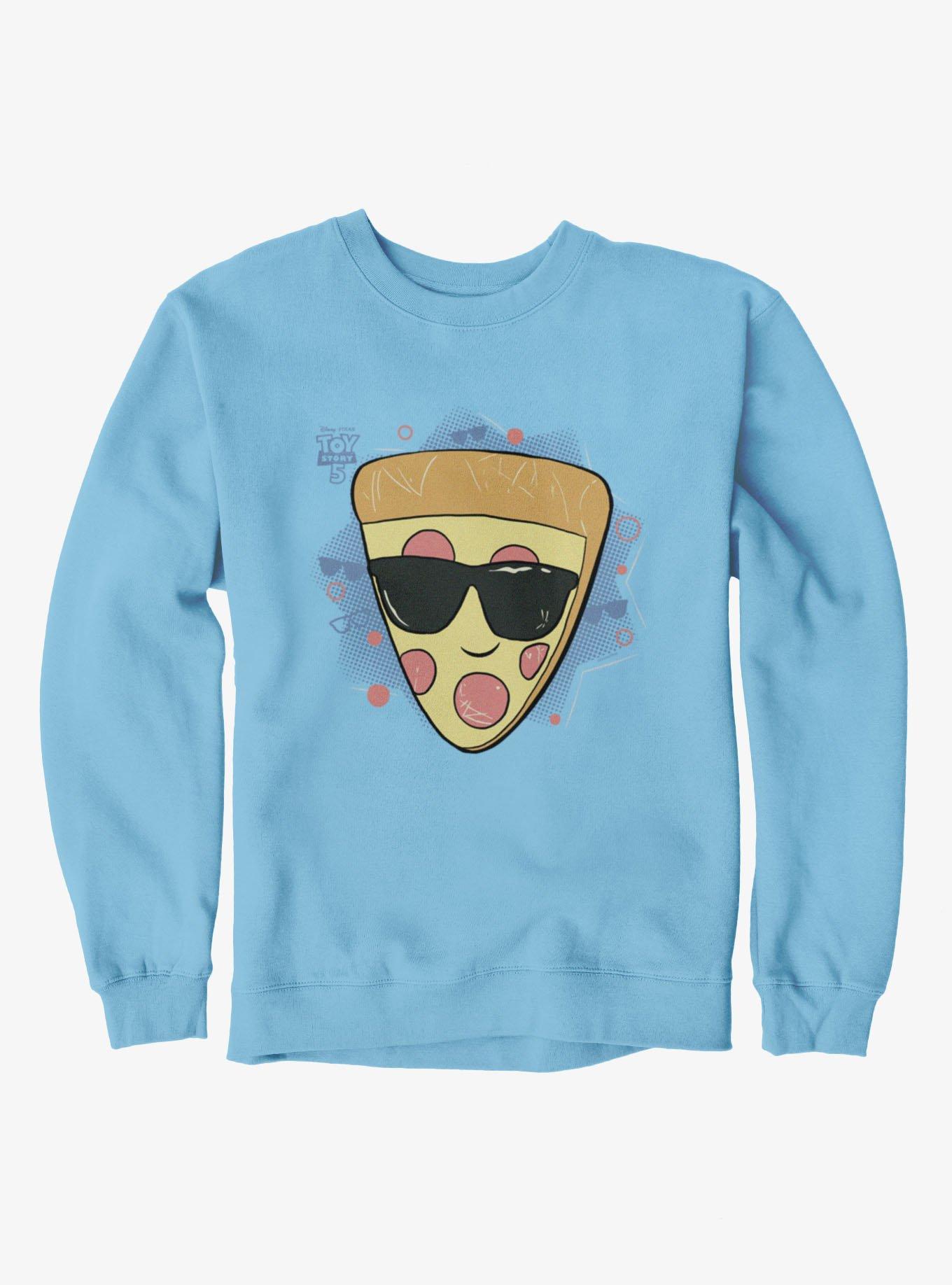 Disney Pixar Toy Story 5 Pizza With Sunglasses Pepperoni Explosion Sweatshirt, , hi-res
