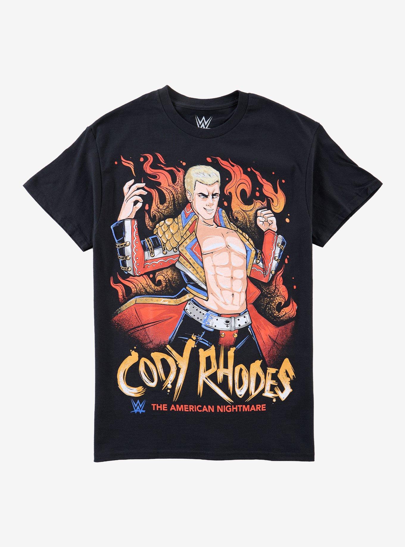 WWE Cody Rhodes Anime T-Shirt