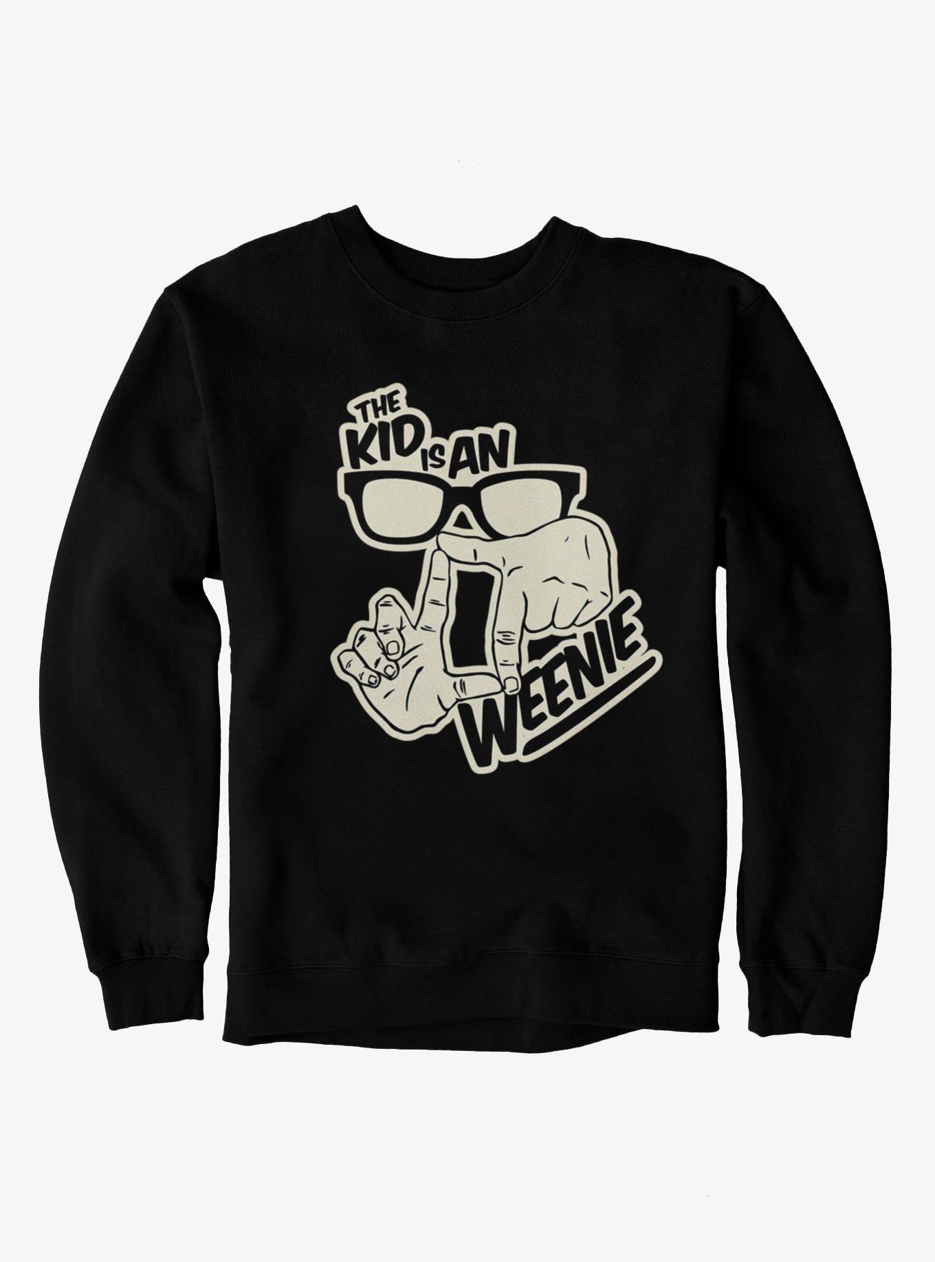 The Sandlot Kid Is An L7 Weenie Hand Signs Mens Sweatshirt, BLACK, hi-res view 1