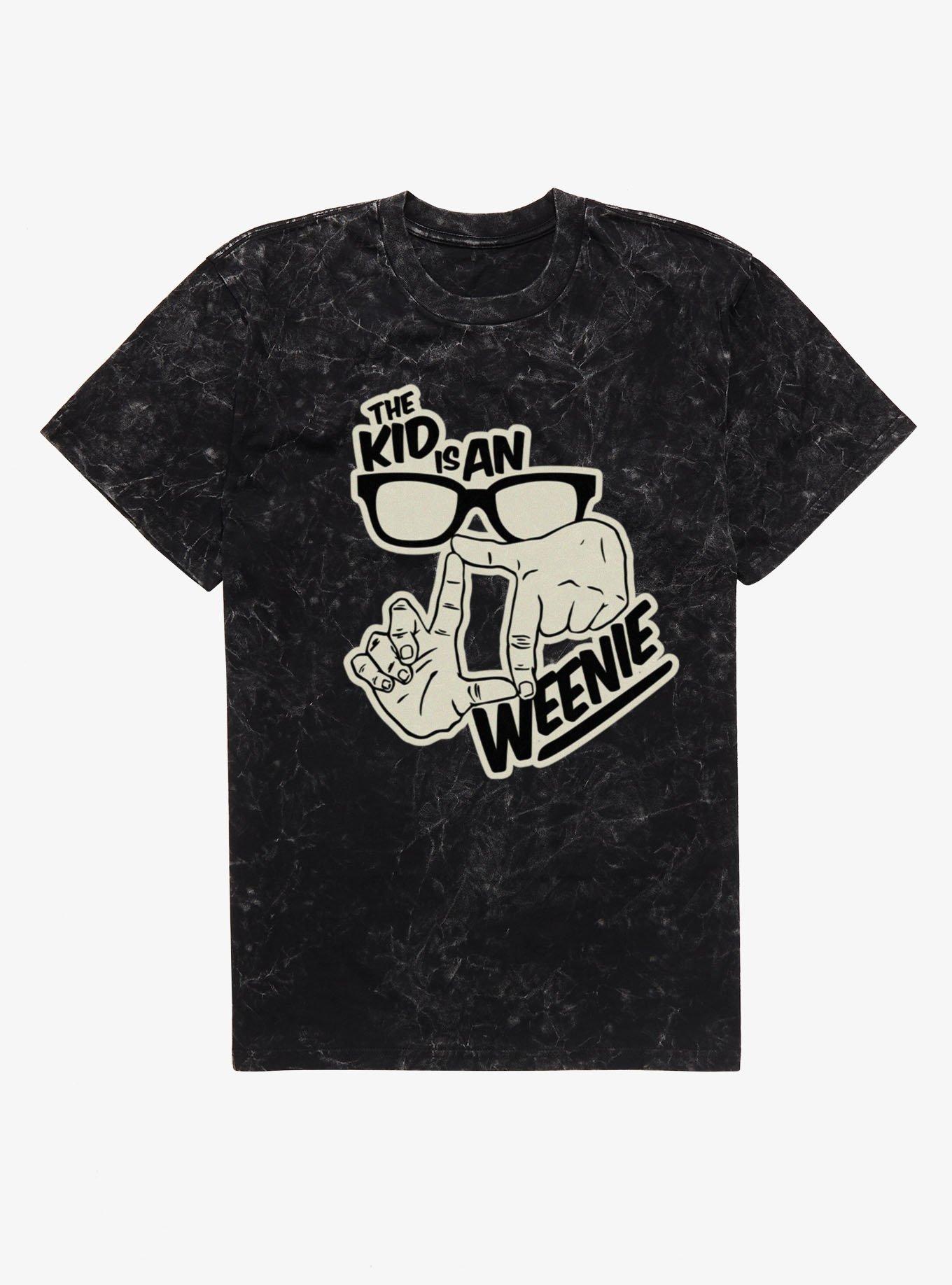The Sandlot Kid Is An L7 Weenie Hand Signs Mens Mineral Wash T-Shirt