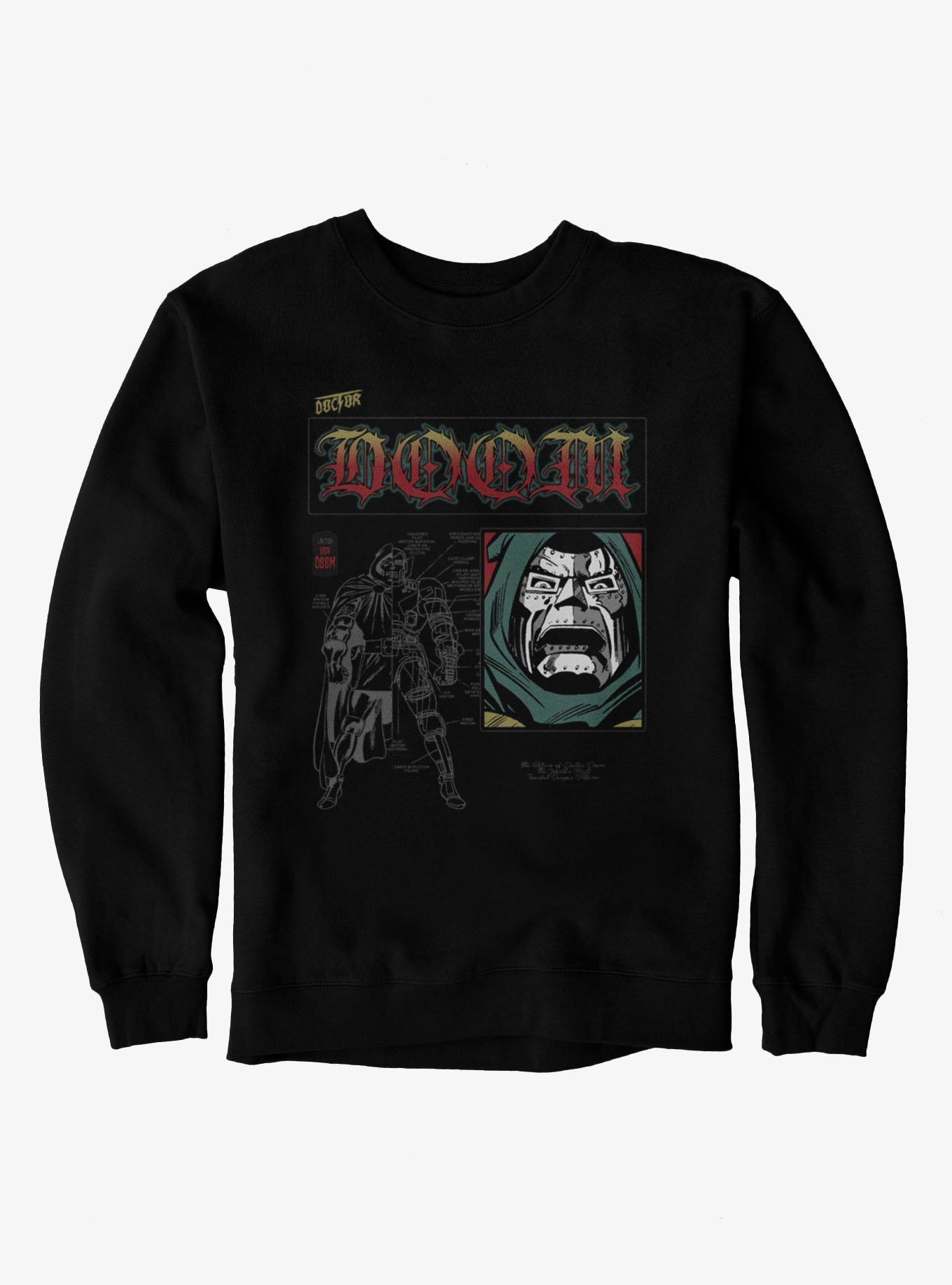Marvel Retro Return Of Doctor Doom Sweatshirt, , hi-res