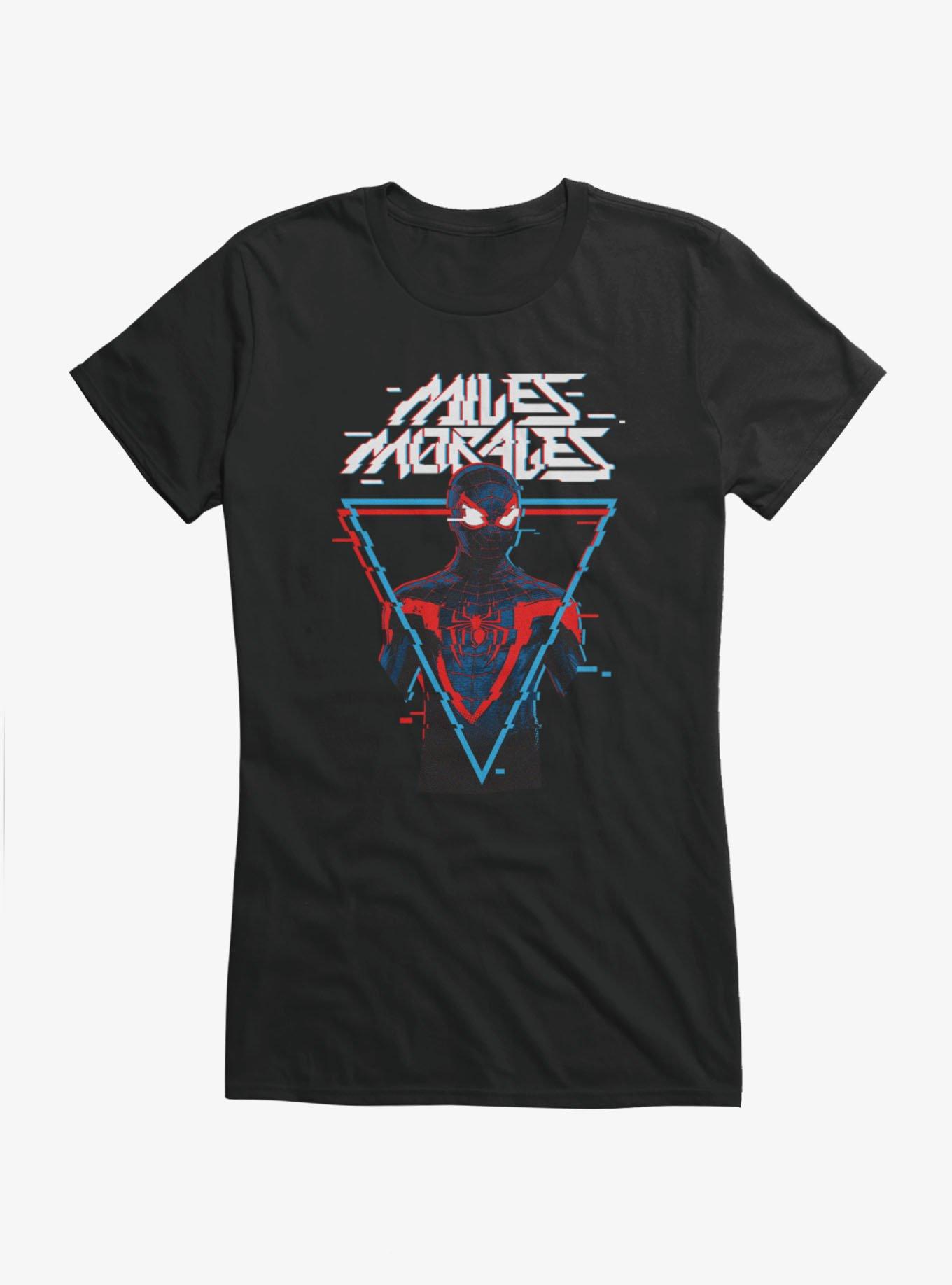 Marvel Spider-Man Miles Morales Digital Glitch Girls T-Shirt, , hi-res