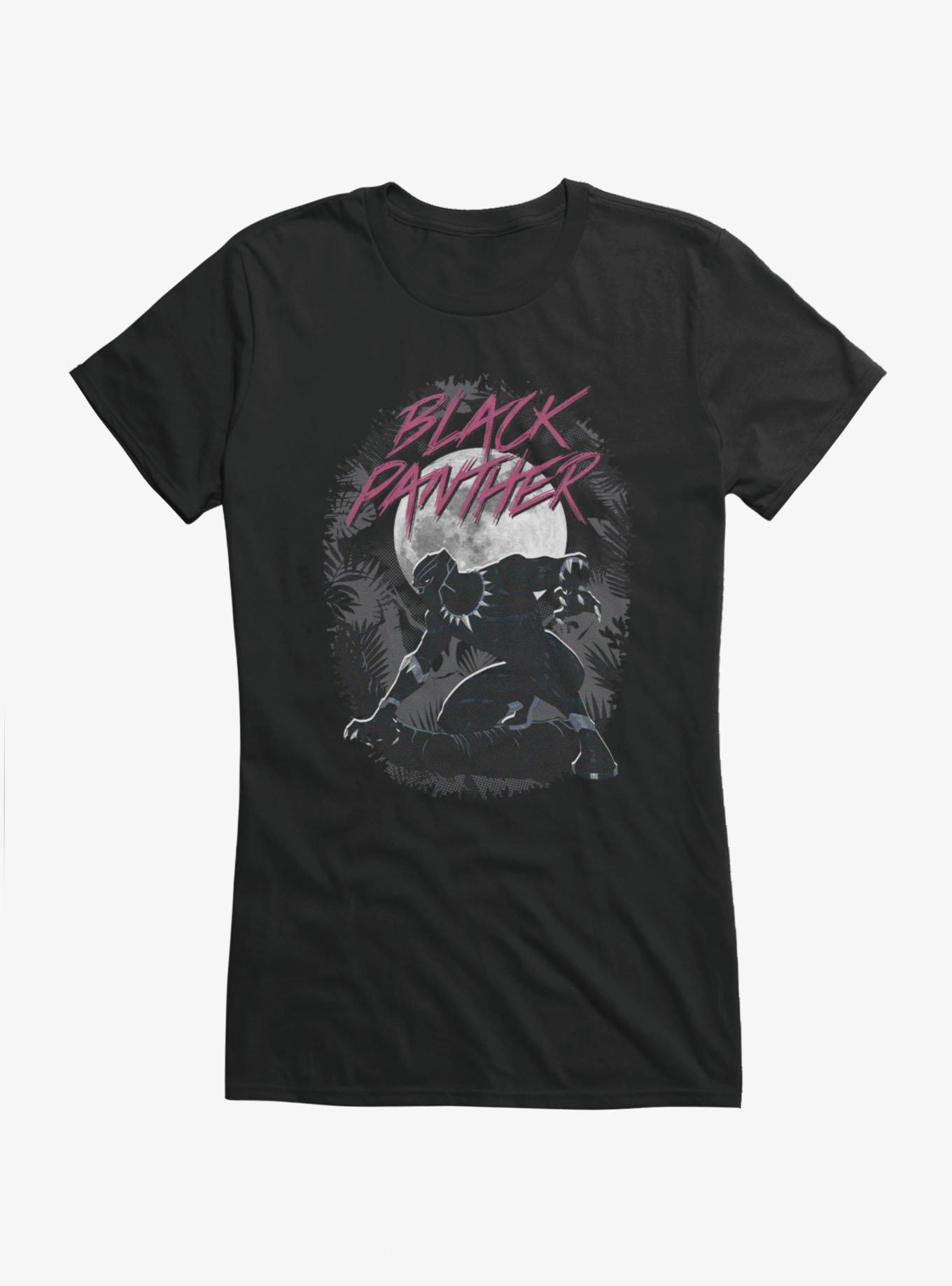 Marvel Black Panther: Wakanda Forever Jungle Full Moon Girls T-Shirt