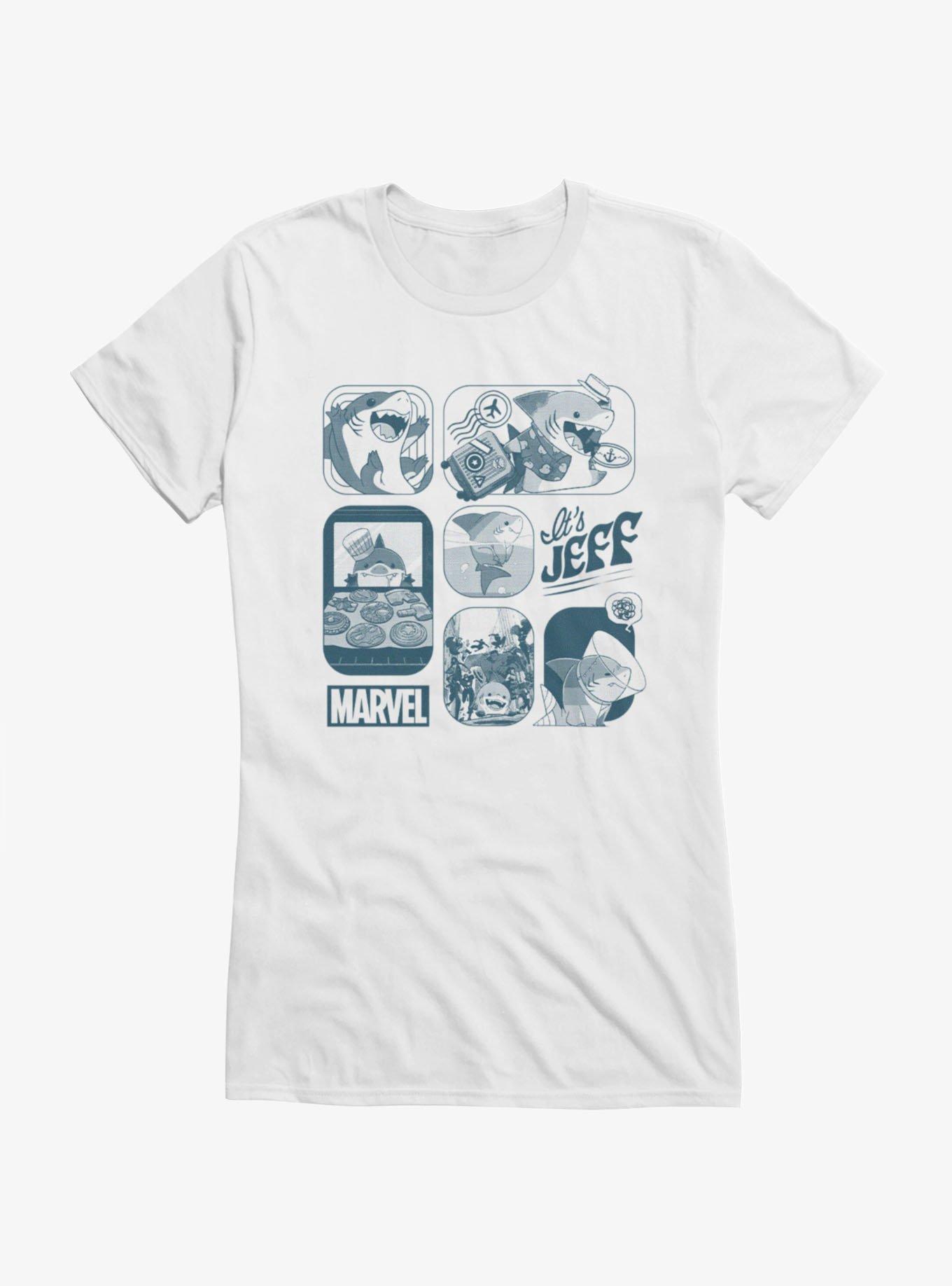 Marvel Rivals It's Jeff Squares Girls T-Shirt, , hi-res