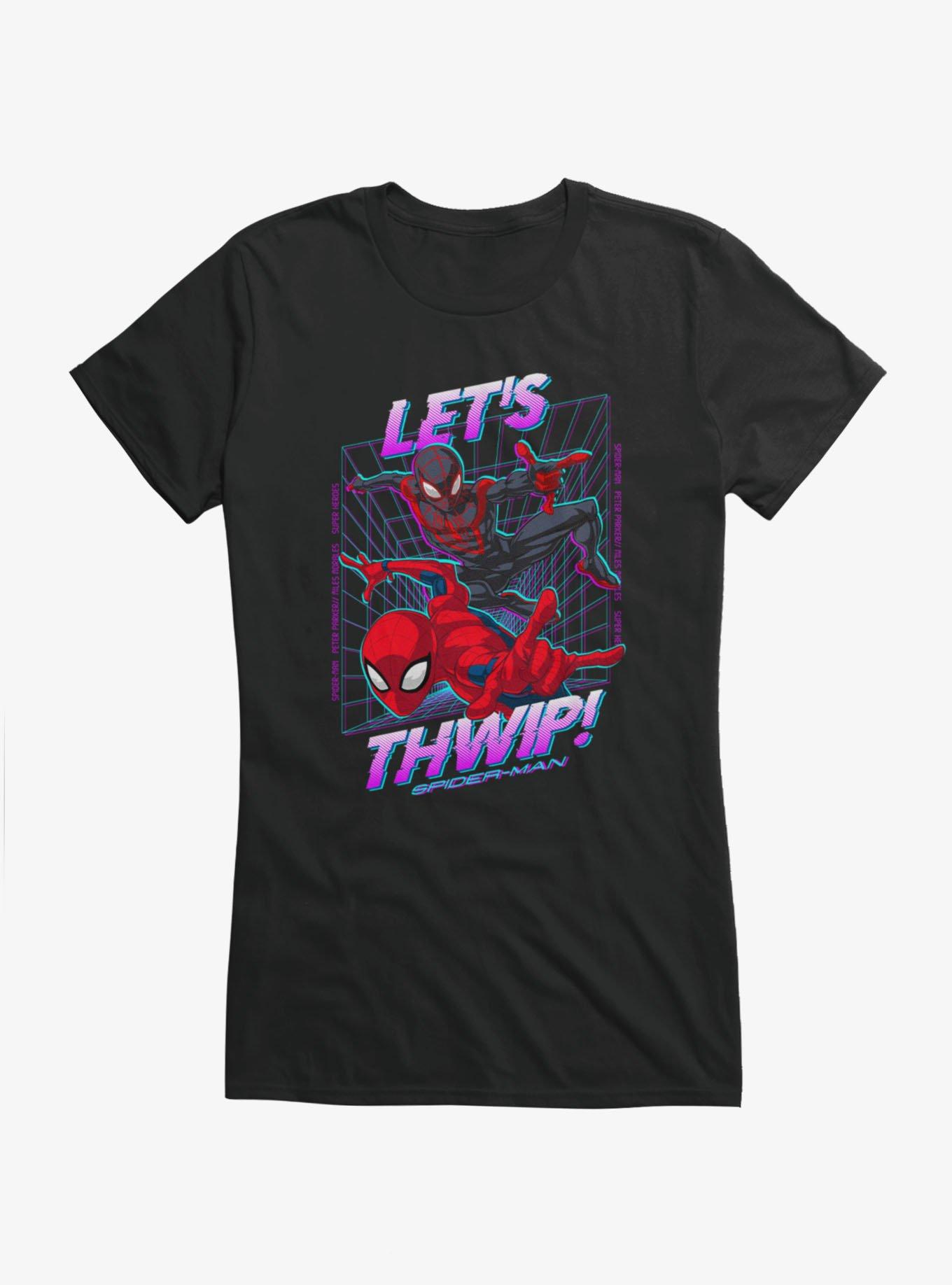 Marvel Spider-Man Let's Thwip! Miles And Peter Girls T-Shirt, , hi-res