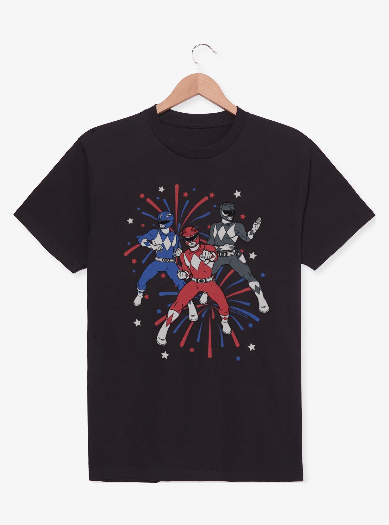 Mighty Morphin Power Rangers Power Rangers Fireworks T-Shirt, , hi-res