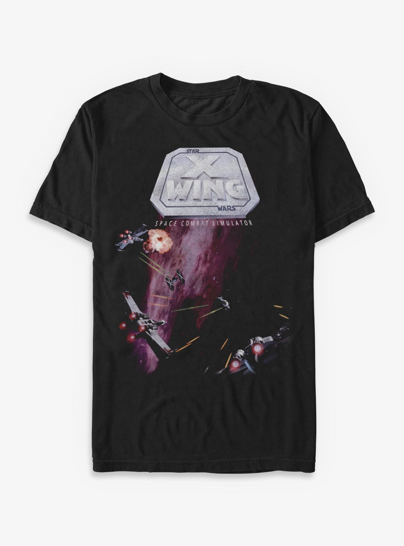Star Wars Space Combat Simulator X Wing T-Shirt Hot Topic Exclusive