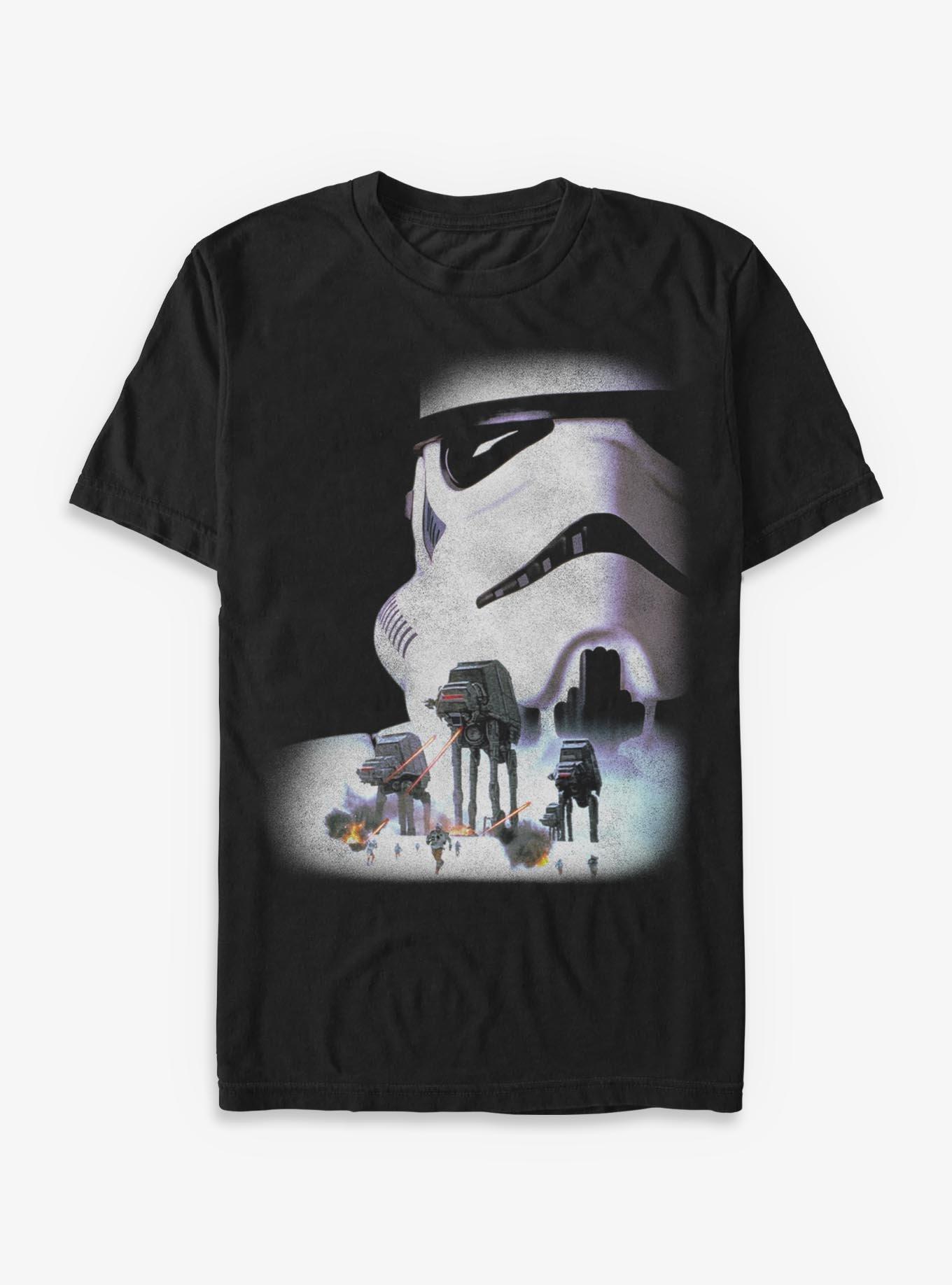 Star Wars The Empire Strikes Back Stormtrooper Helmet T-Shirt Hot Topic Exclusive
