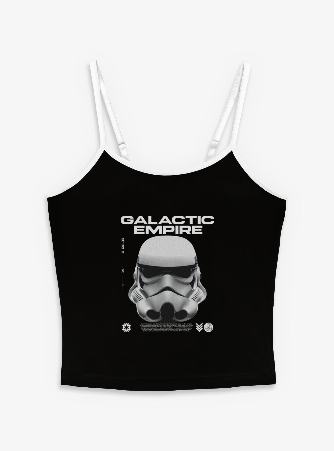 Star Wars Galactic Empire Stormtrooper Helmet Girls Cami Hot Topic Exclusive, , hi-res