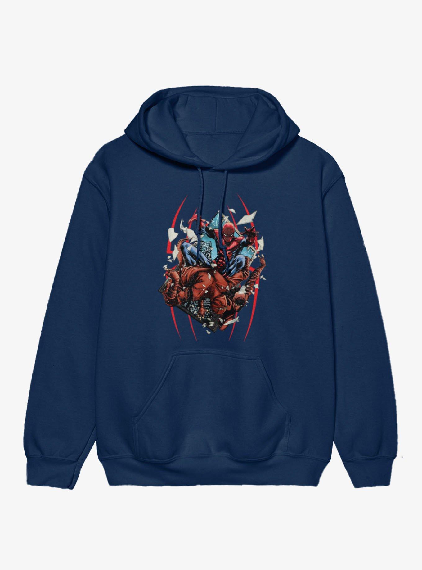 Marvel Spider-Man Hand Through Window Hoodie, , hi-res