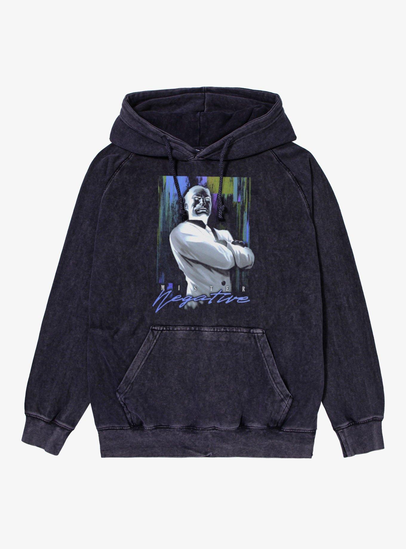 Marvel Spider-Man Mister Negative Comic Portrait Mineral Wash Hoodie, , hi-res