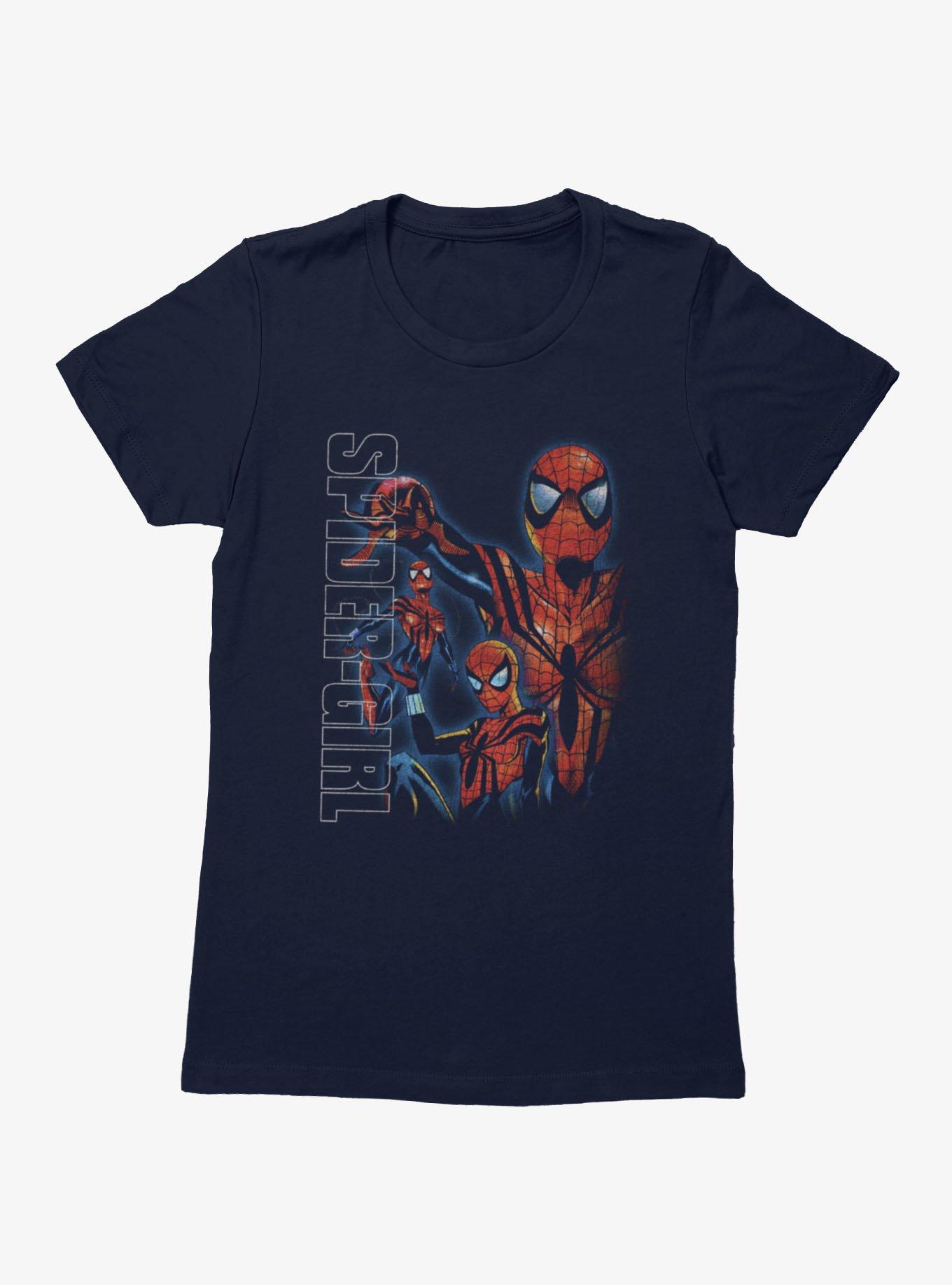 Marvel Spider-Man Spider-Girl Strike A Pose Montage Womens T-Shirt, , hi-res