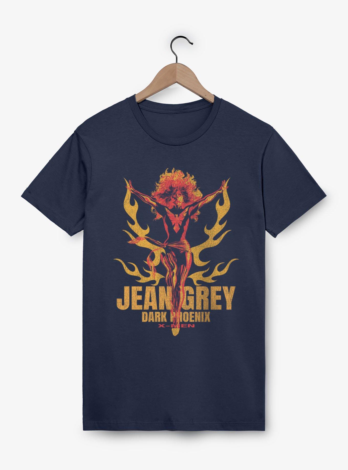 Marvel X-Men Jean Grey Dark Phoenix Orange And Red Flames T-Shirt, , hi-res