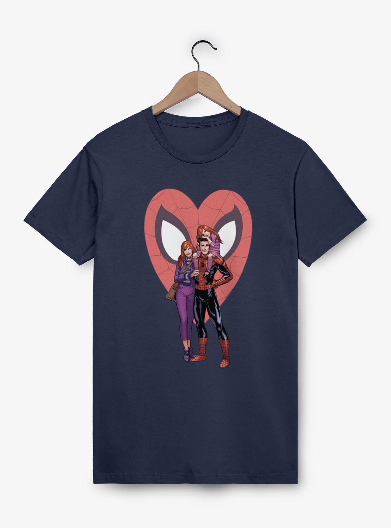 Marvel Spider-Man Spider Family At Heart T-Shirt, , hi-res