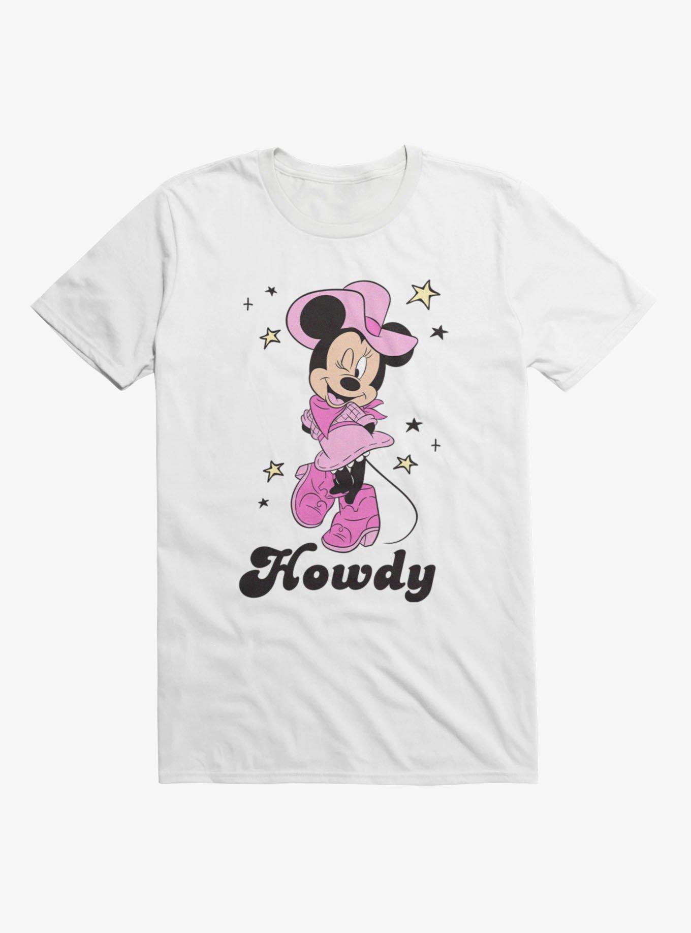 Disney Minnie Mouse Howdy Cowgirl Wink T-Shirt, , hi-res
