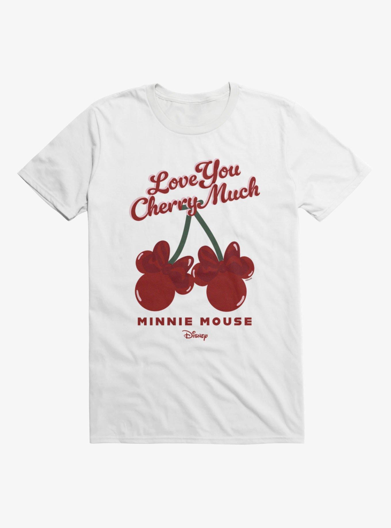 Disney Minnie Mouse Love You Cherry Much T-Shirt, , hi-res